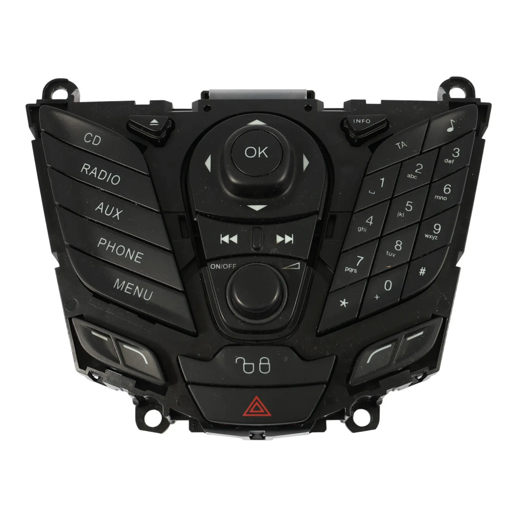 Ford Fiesta VII Multimedia CD Radio Control Panel Interruptores 8A6T-18K811-BE