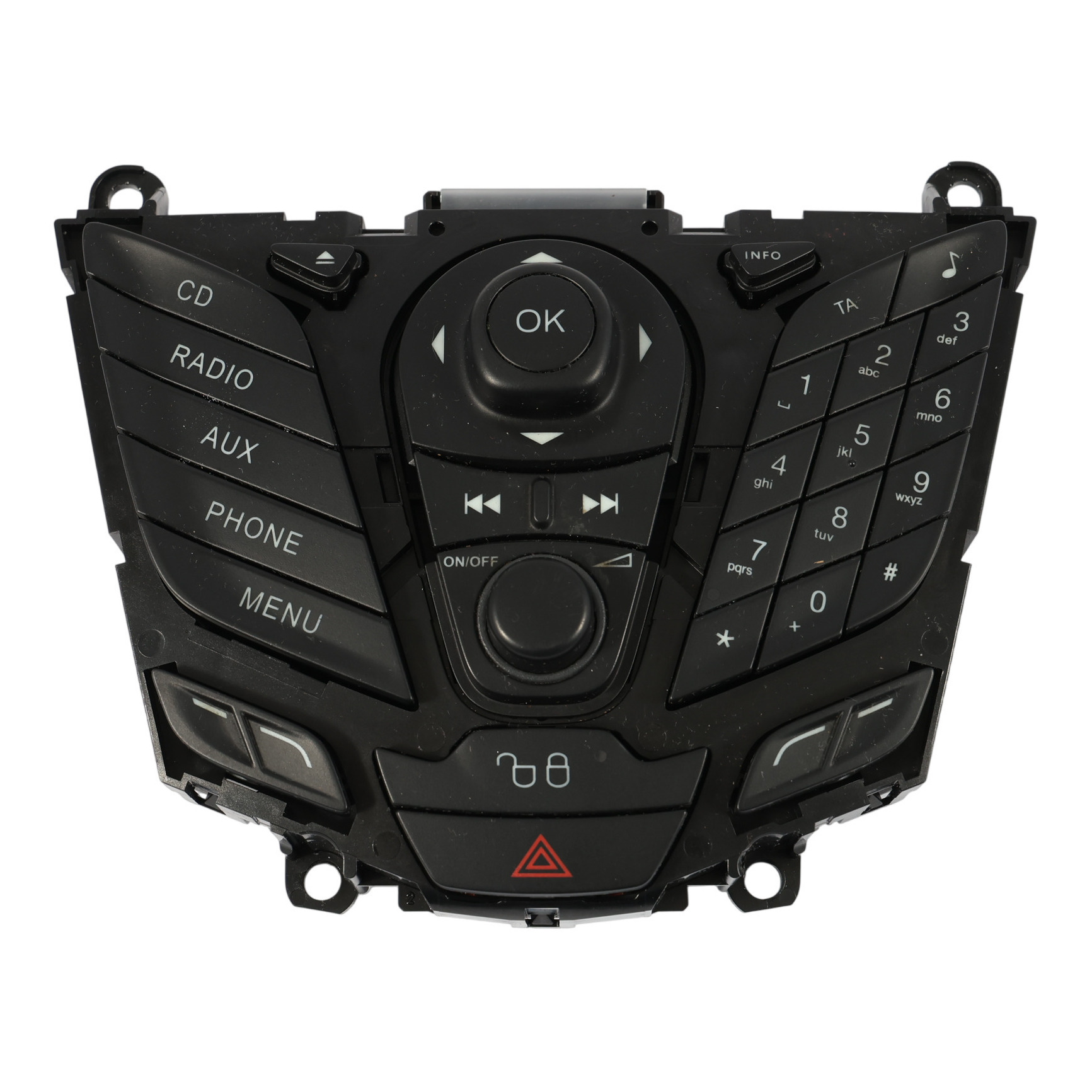 Ford Fiesta Mk7 Multimedia CD Radio Control Switch Panel 8A6T-18K811-BE