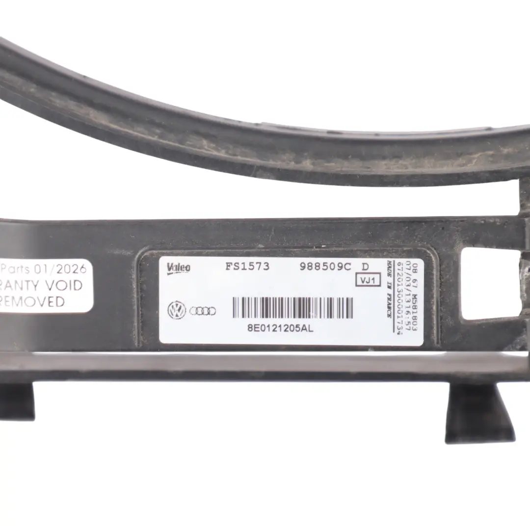 Fan Cooling Shroud Housing Assembly Cover to Seat Exeo with Part number 8E0121205AL Seat Exeo Fan Cooling Shroud Housing Assembly Cover - SKU 8E0121205AL-1 - Part number 8E0121205AL