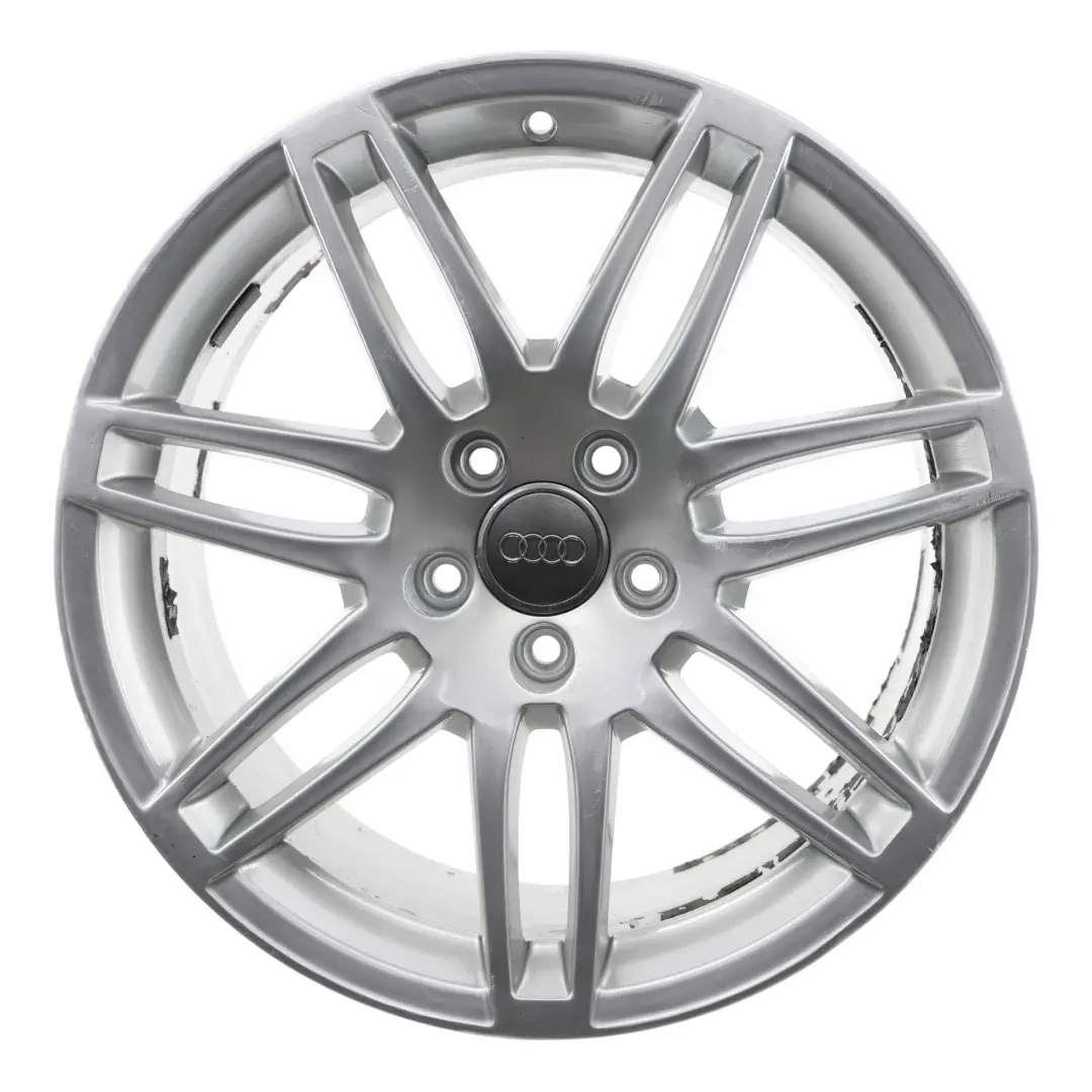 Audi A4 B6 B7 Leicht Metall Felge Silber 18" 8J ET:43 - SKU 8E0601025BA-2 - Teilenummer 8E0601025BA