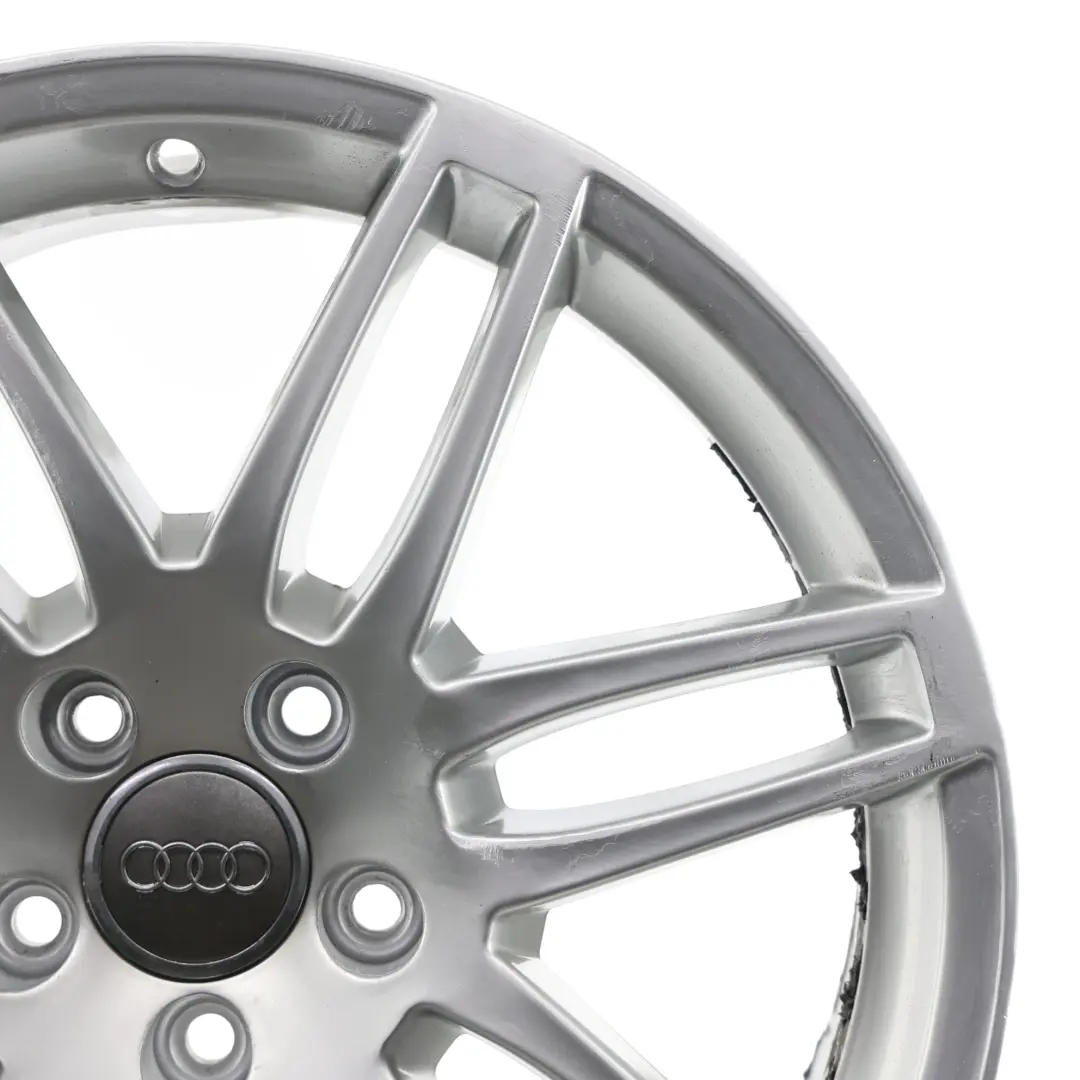 Audi A4 B6 B7 Llanta De Aleación Plata 18" 8J ET:43 - SKU 8E0601025BA-2 - Número de pieza 8E0601025BA