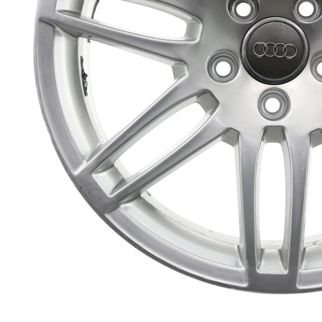 Jante En Alliage Argentée 18" 8J ET:43 pour Audi A4 B6 B7 à propos du numéro de pièce 8E0601025BA Audi A4 B6 B7 Jante En Alliage Argentée 18" 8J ET:43 - SKU 8E0601025BA-2 - Numéro de pièce 8E0601025BA
