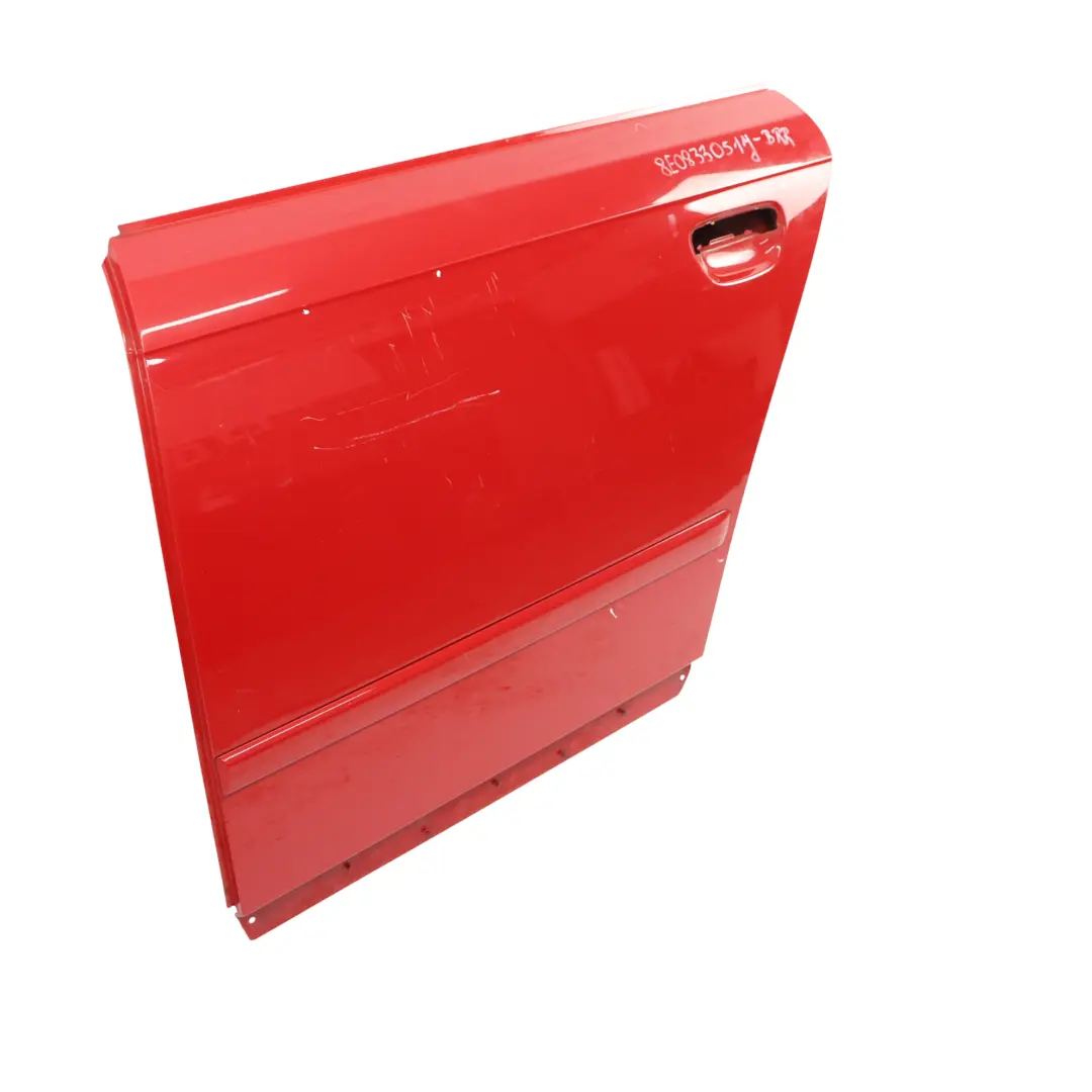 Audi A4 B7 Avant Puerta Trasera Izquierda Brilliant Red Rojo - Y3J - SKU 8E0833051J-BRR - Número de pieza 8E0833051J