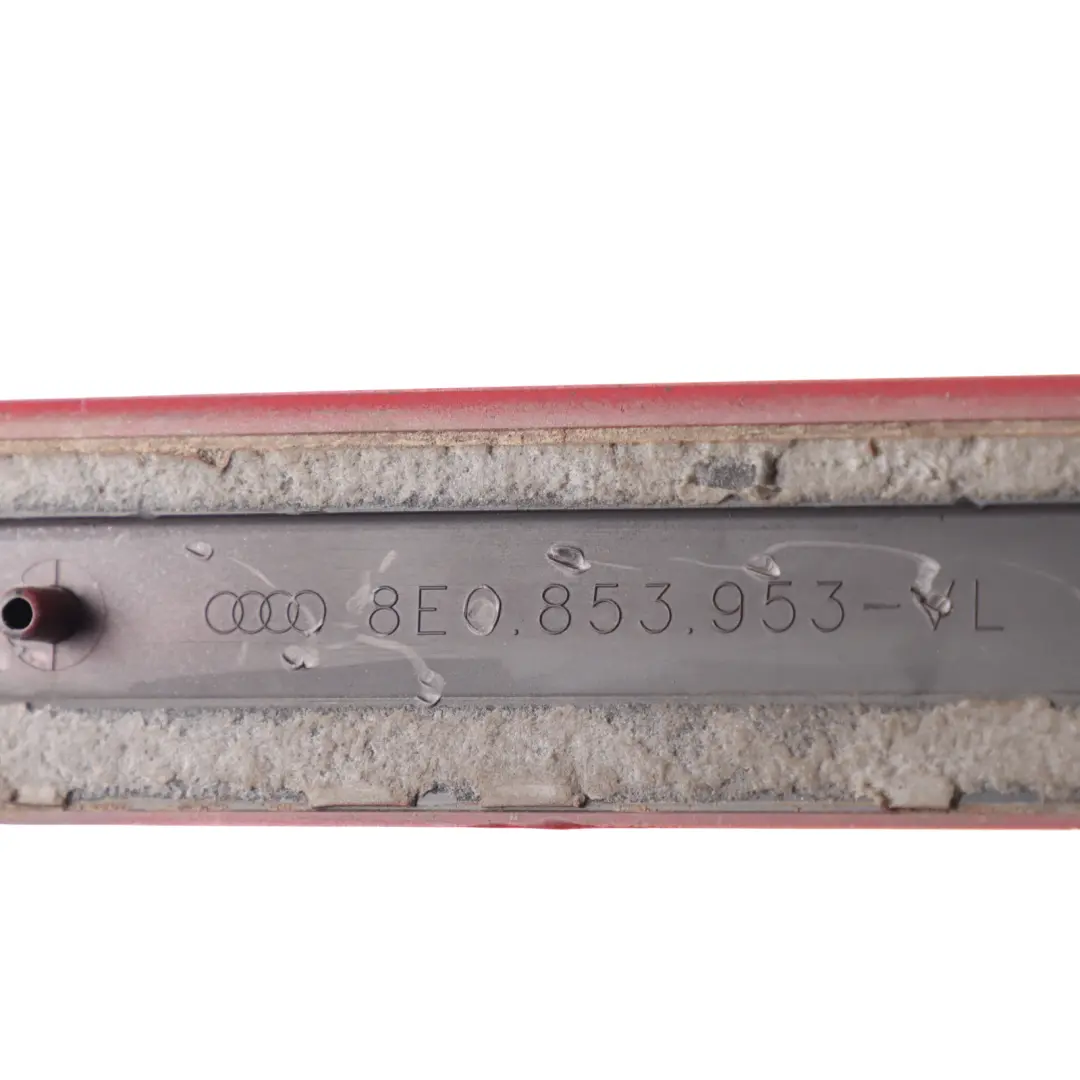 Door Moulding Trim Strip Front Emotion Red - S3H Left N/S 8E0853953 to Seat Exeo with Part number 8E0853953-EMR Seat Exeo Door Moulding Trim Strip Front Emotion Red - S3H Left N/S 8E0853953 - SKU 8E0853953-EMR - Part number 8E0853953-EMR