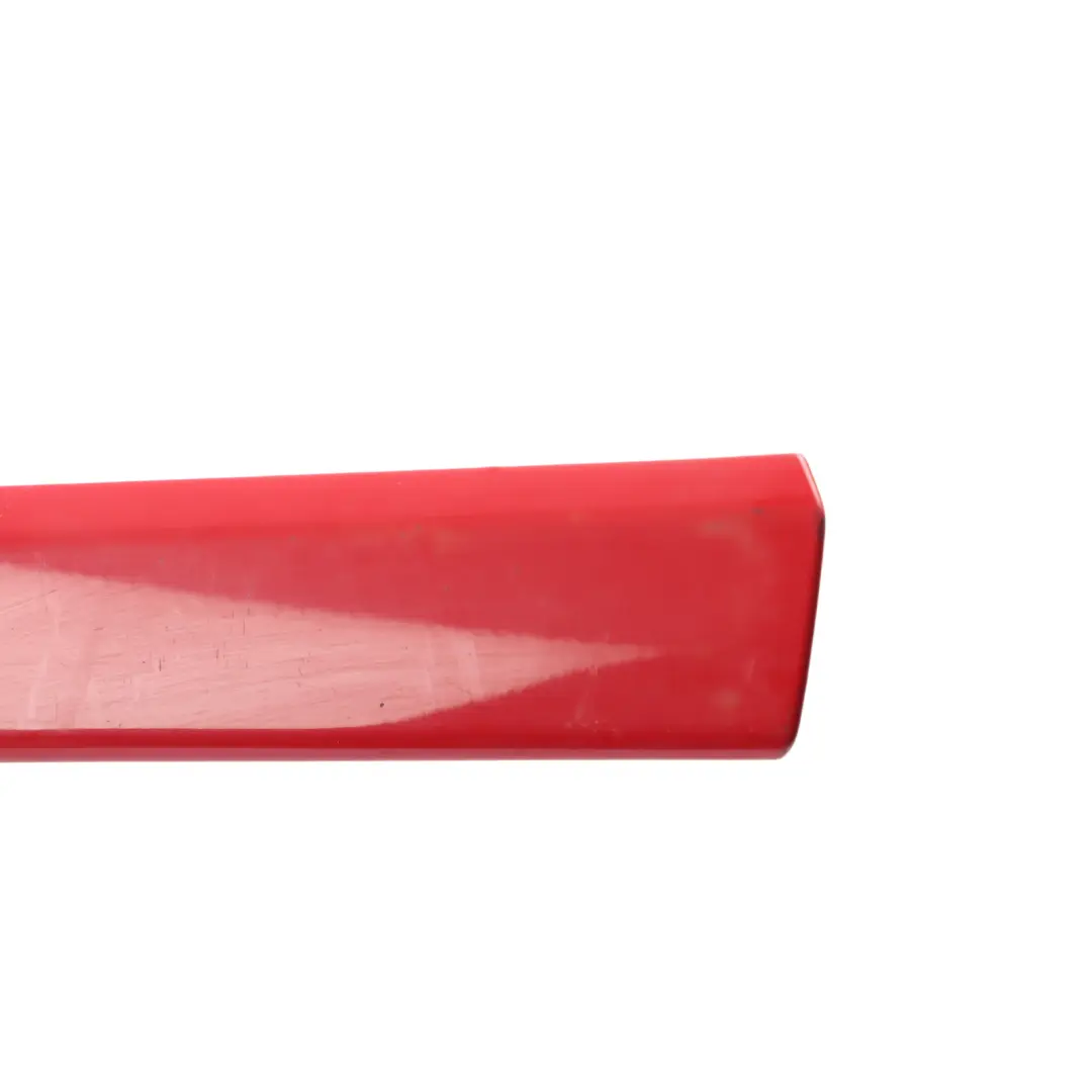 Seat Exeo Door Moulding Trim Strip Front Emotion Red - S3H Left N/S 8E0853953 - SKU 8E0853953-EMR - Part number 8E0853953-EMR