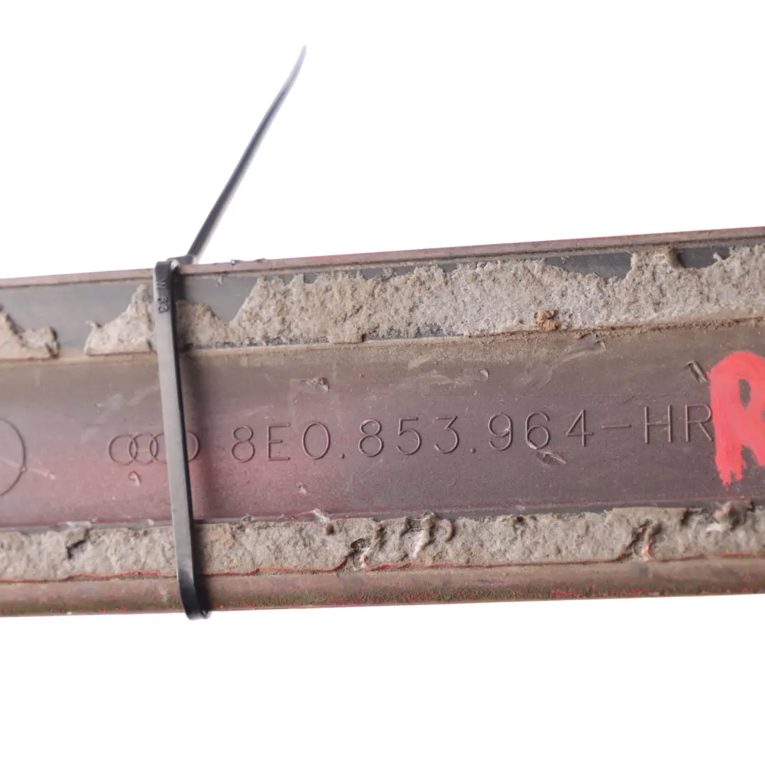 Seat Exeo Audi A4 Door Strip Cover Emotion Red - S3H Rear Right O/S 8E0853964 - SKU 8E0853964-EMR - Part number 8E0853964-EMR