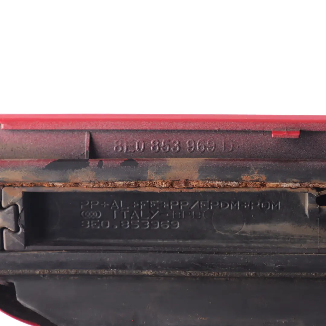 Door Lower Strip Moulding Rear Left N/S Emotion Red - S3H 8E0853969D to Audi A4 B7 with Part number 8E0853969D-EMR Audi A4 B7 Door Lower Strip Moulding Rear Left N/S Emotion Red - S3H 8E0853969D - SKU 8E0853969D-EMR - Part number 8E0853969D-EMR