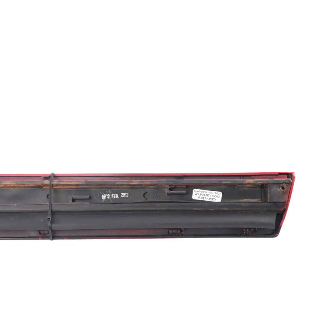 Audi A4 B7 Door Lower Strip Moulding Rear Left N/S Emotion Red - S3H 8E0853969D - SKU 8E0853969D-EMR - Part number 8E0853969D-EMR