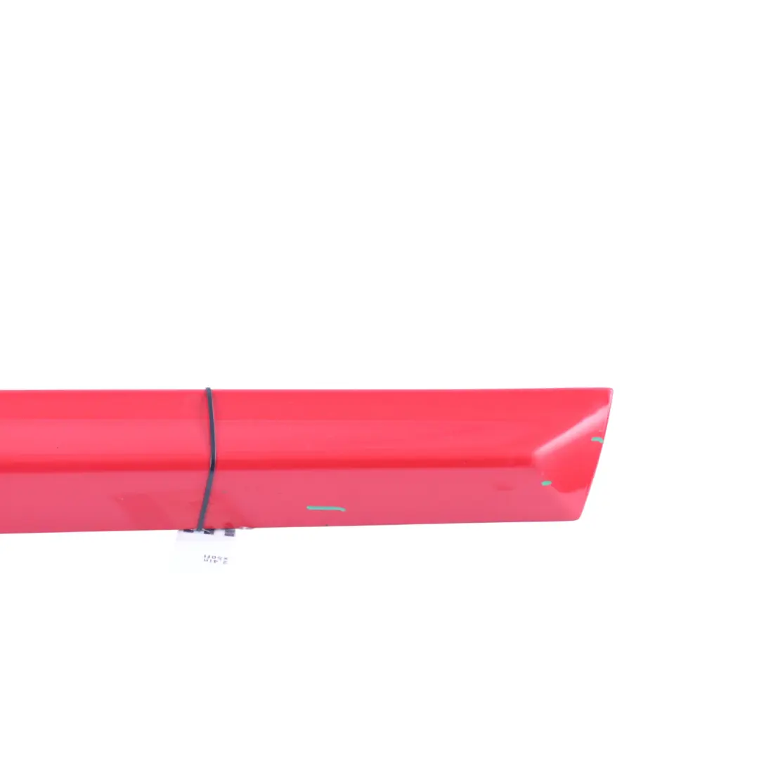 Audi A4 B7 Moldura Inferior Puerta Trasera Derecha Rojo Emotion S3H - SKU 8E0853970D-EMR - Número de pieza 8E0853970D