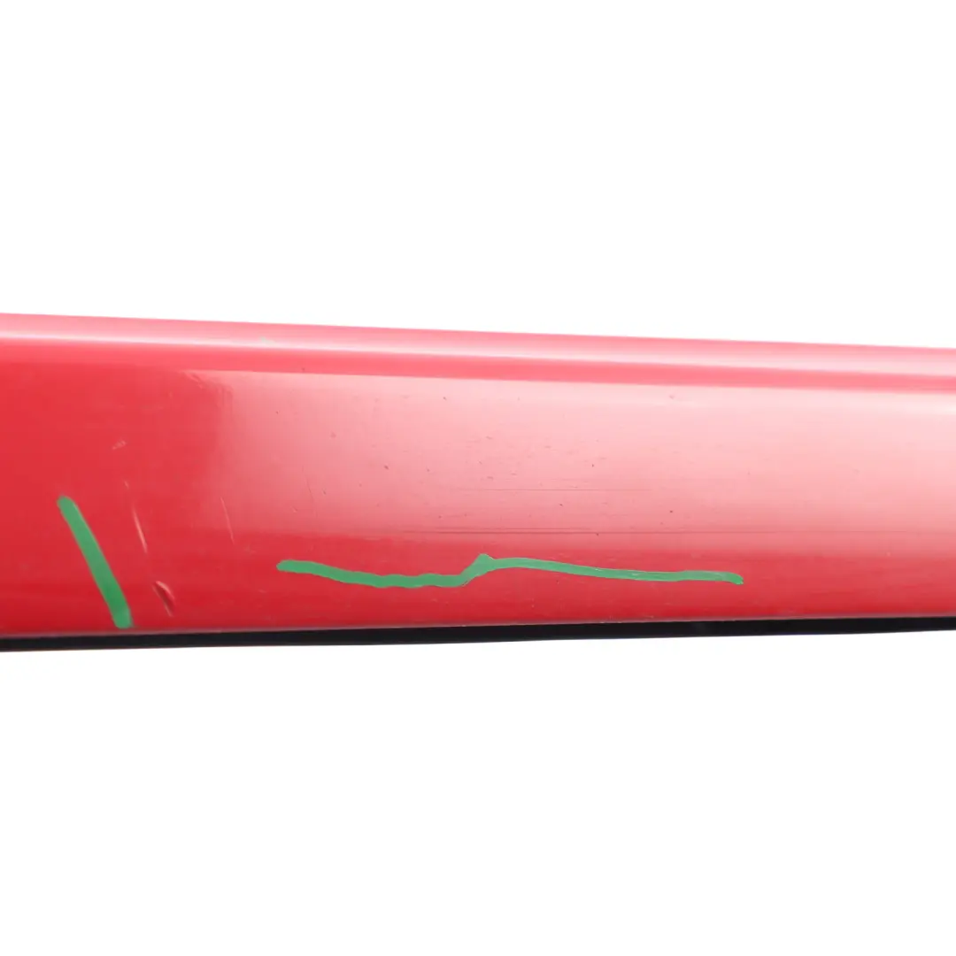 Audi A4 B7 Rear Door Lower Strip Moulding Right O/S Emotion Red - S3H - SKU 8E0853970D-EMR - Part number 8E0853970D
