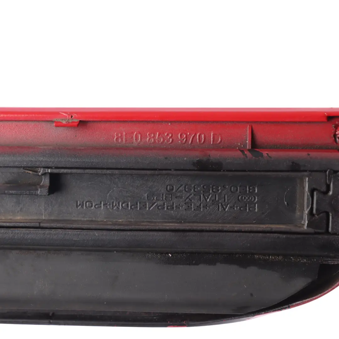 Audi A4 B7 Modanatura Porta Posteriore Destra Rosso Emotion S3H - SKU 8E0853970D-EMR - Numero di parte 8E0853970D