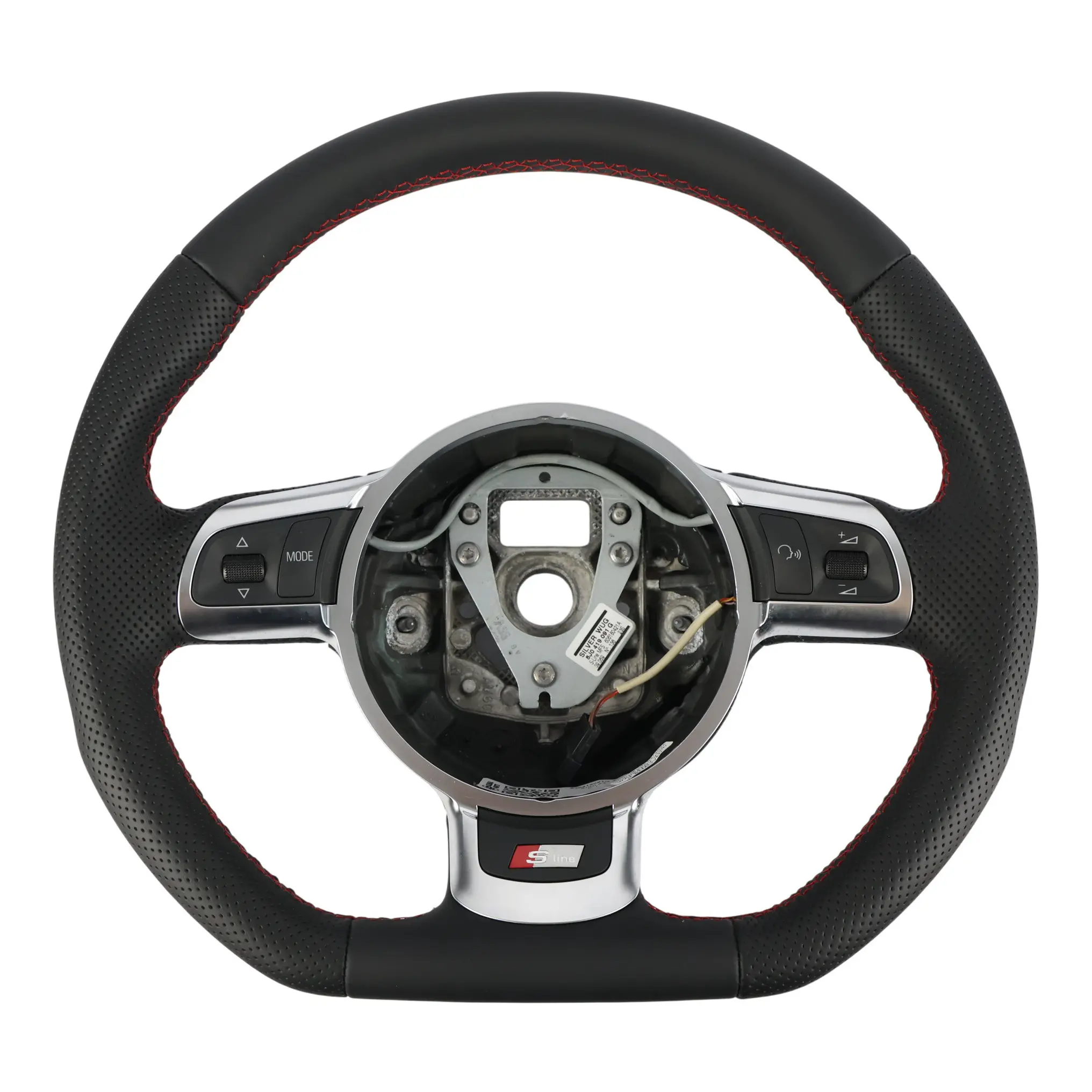 Audi A3 8P Kierownica S-Line NOWA Czarna Skóra Ścięta 8J0419091G