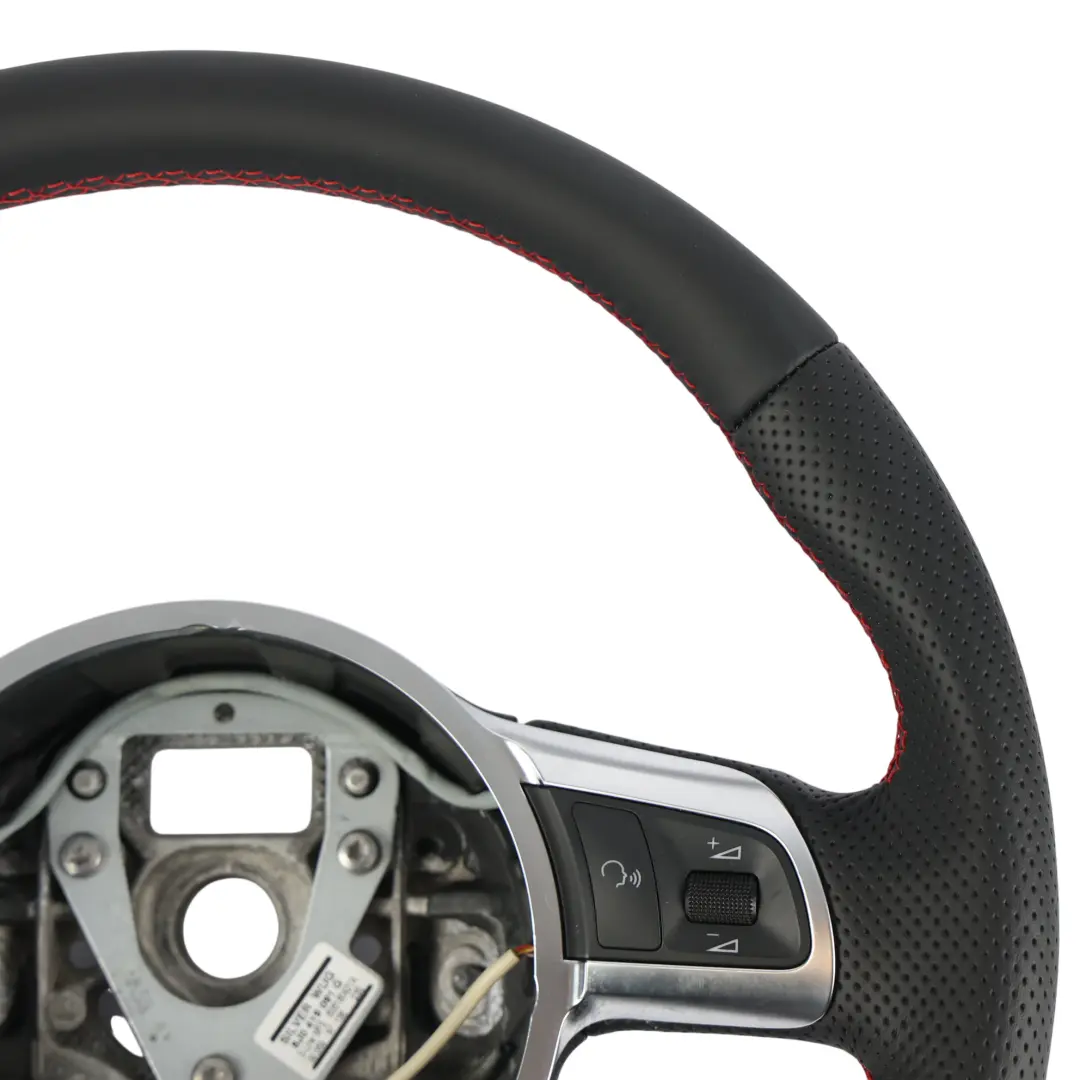 Audi A3 8P S-Line Volant NEUF Cuir Noir Fond Plat - SKU 8J0419091G-2 - Numéro de pièce 8J0419091G