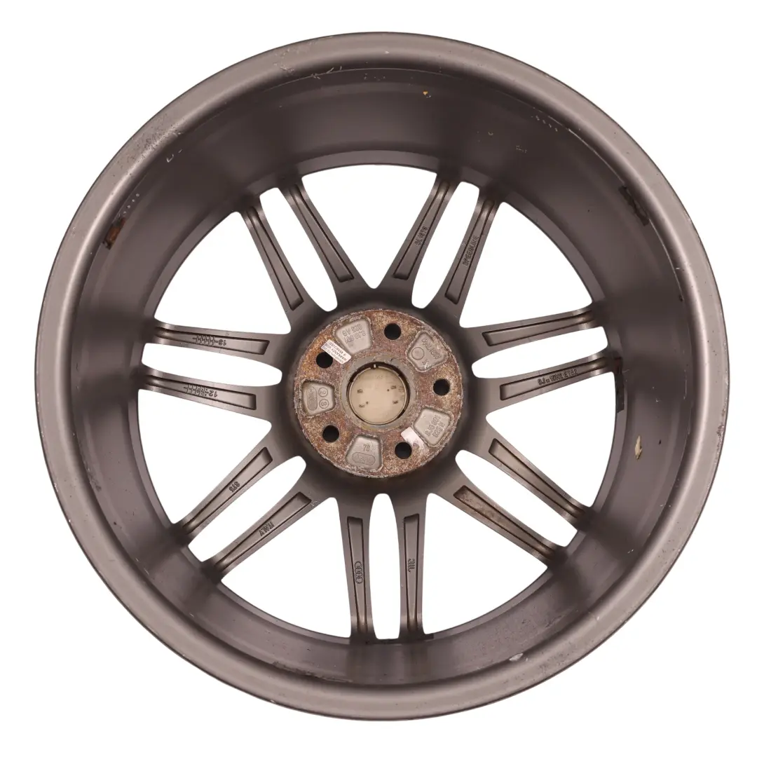 Audi TT TTRS 8J Wheel Alloy Rim 19" 9J ET:52 7 Twin Spoke - SKU 8J0601025AG-1 - Part number 8J0601025AG