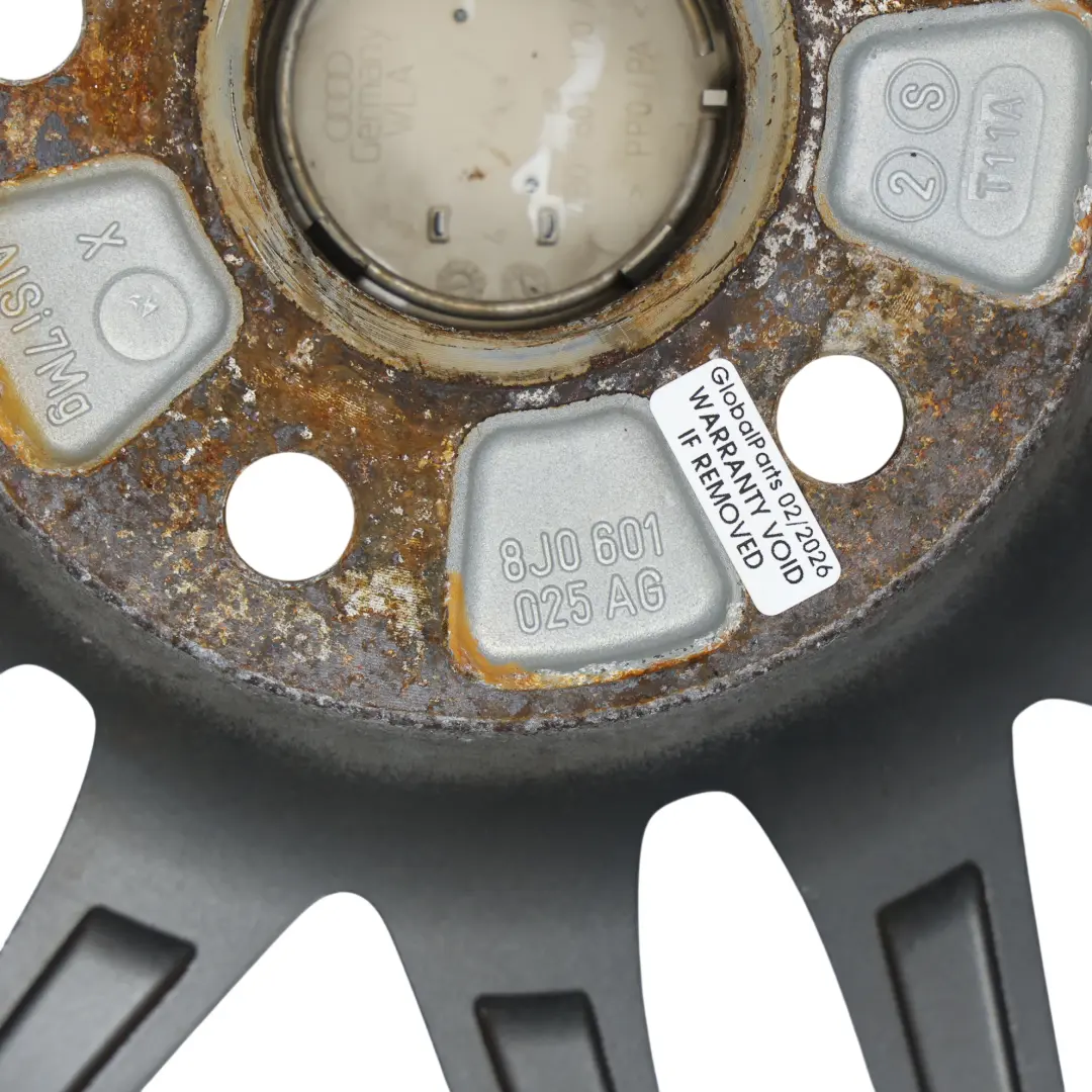 TTRS 8J Llanta De Aleación 19" 9J ET:52 7 Radios Dobles para Audi TT con número de pieza 8J0601025AG Audi TT TTRS 8J Llanta De Aleación 19" 9J ET:52 7 Radios Dobles - SKU 8J0601025AG-2 - Número de pieza 8J0601025AG