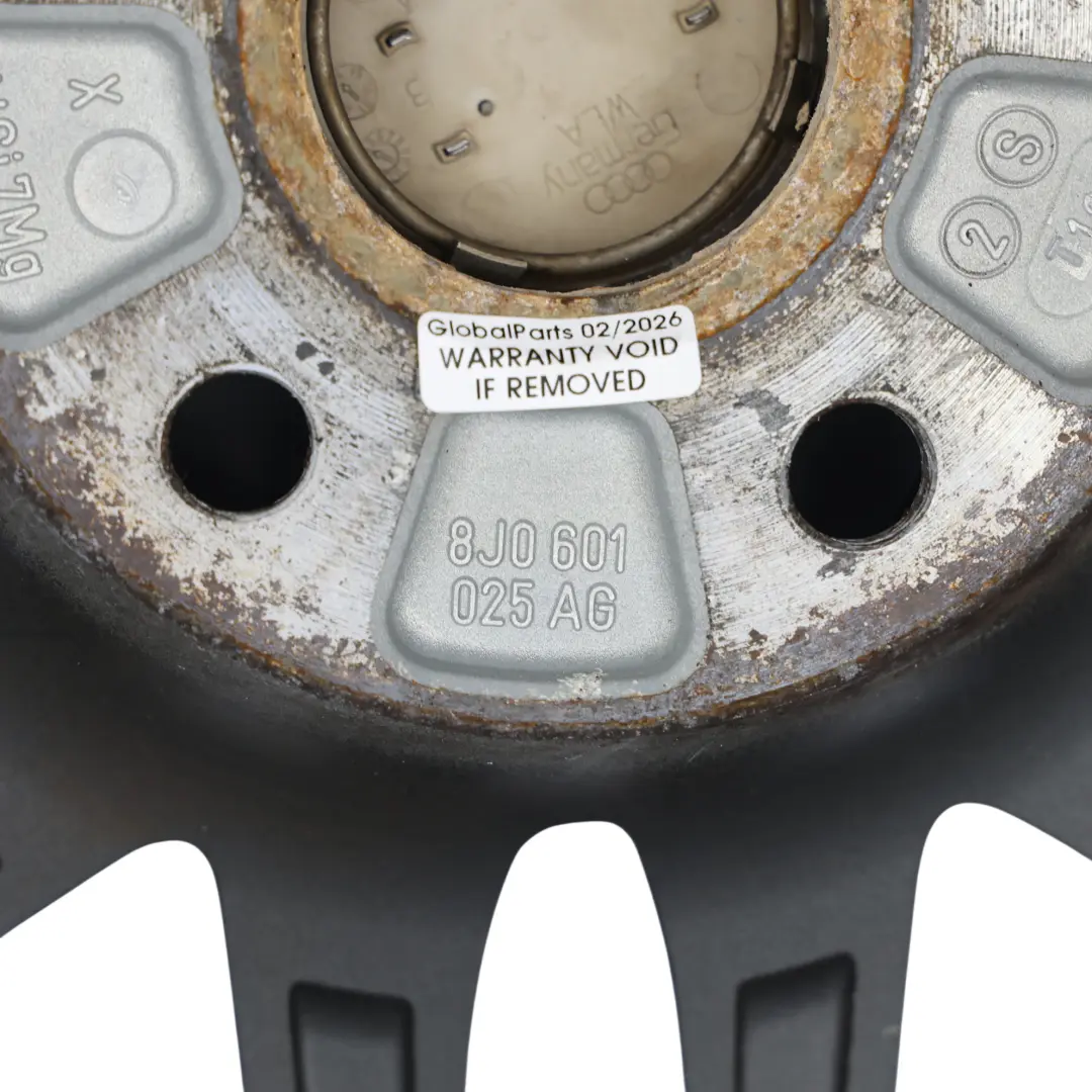 TTRS 8J Wheel Alloy Rim 19" 9J ET:52 7 Twin Spoke to Audi TT with Part number 8J0601025AG Audi TT TTRS 8J Wheel Alloy Rim 19" 9J ET:52 7 Twin Spoke - SKU 8J0601025AG-3 - Part number 8J0601025AG