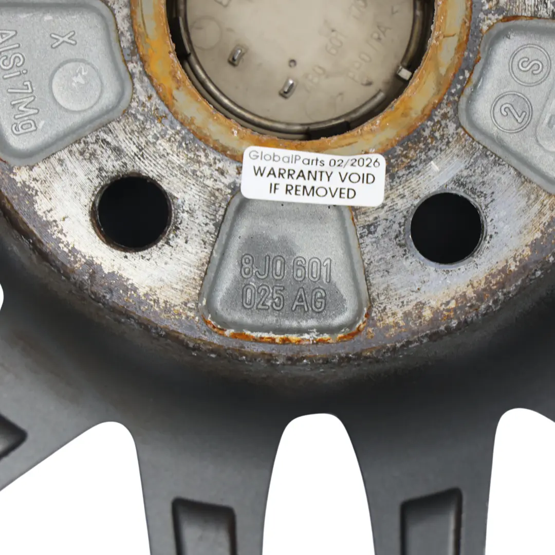 TTRS 8J Wheel Alloy Rim 19" 9J ET:52 7 Twin Spoke to Audi TT with Part number 8J0601025AG Audi TT TTRS 8J Wheel Alloy Rim 19" 9J ET:52 7 Twin Spoke - SKU 8J0601025AG-4 - Part number 8J0601025AG