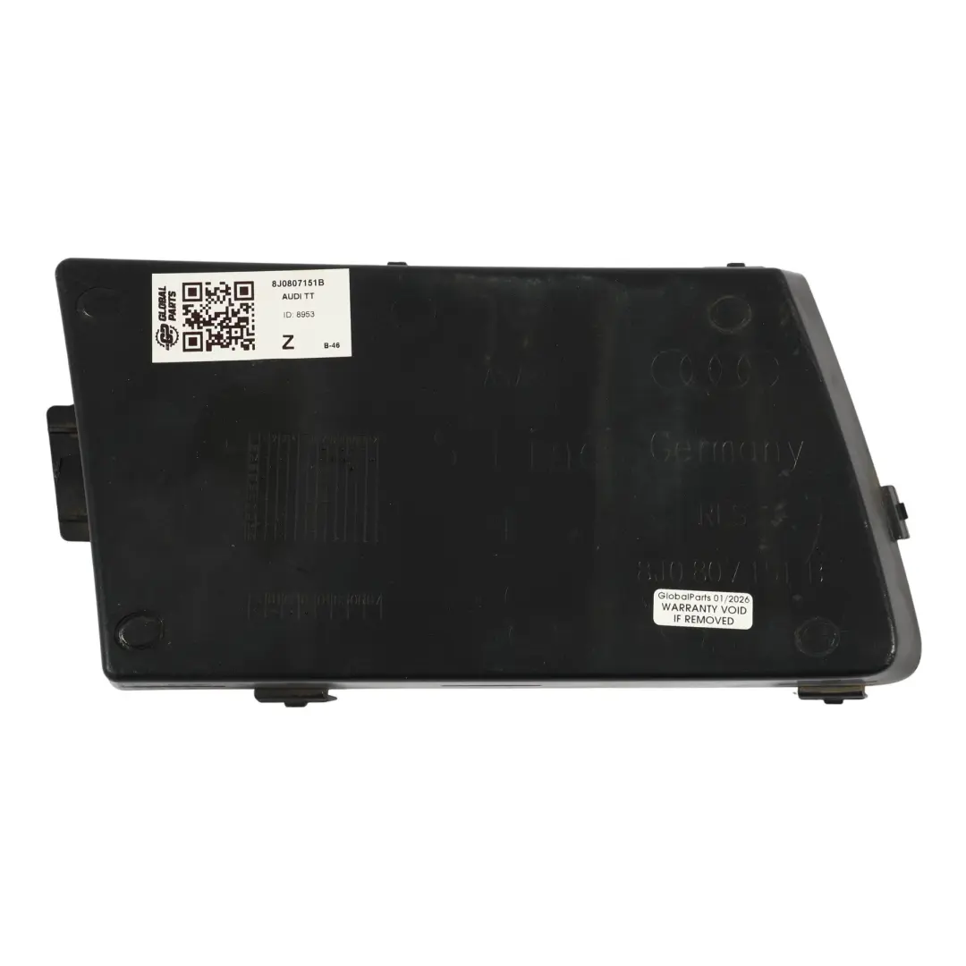 Audi TT 8J Panel Embelecedor Inferior Parachoques Delantero Izquierdo - SKU 8J0807151B - Número de pieza 8J0807151B