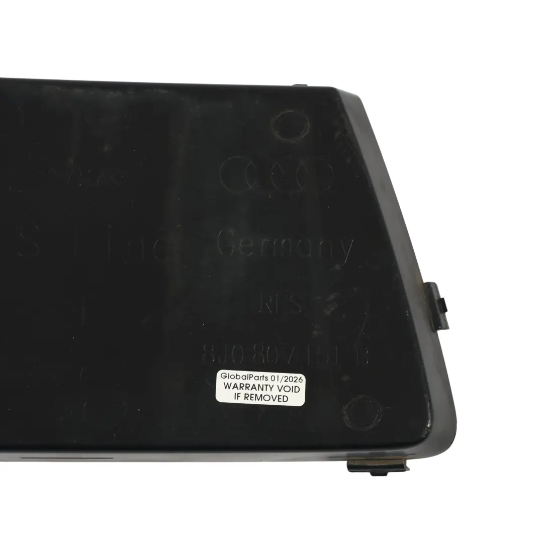 Audi TT 8J Panel Embelecedor Inferior Parachoques Delantero Izquierdo - SKU 8J0807151B - Número de pieza 8J0807151B