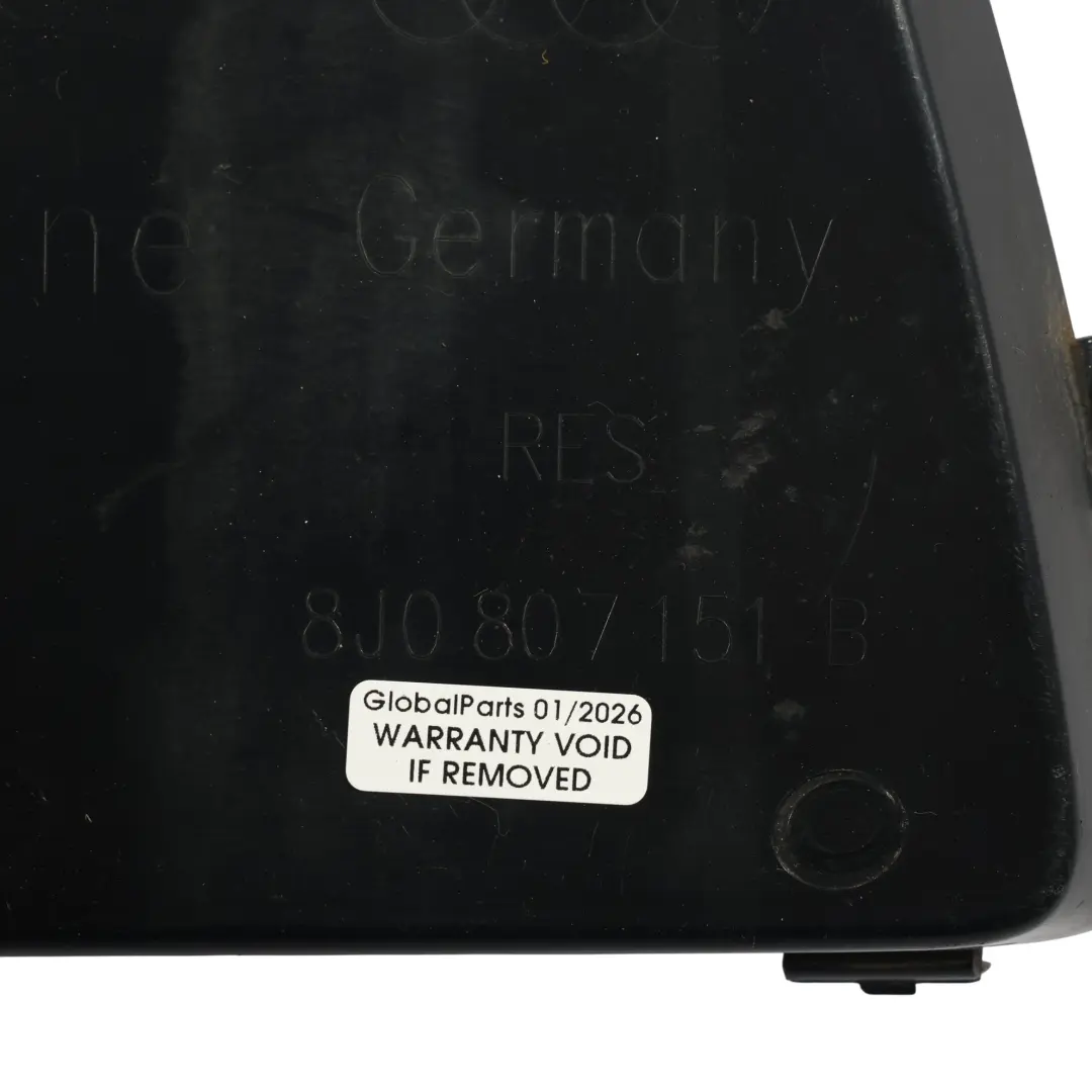 Audi TT 8J Front Bumper Lower Bottom Cover Trim Panel Left N/S Side - SKU 8J0807151B - Part number 8J0807151B