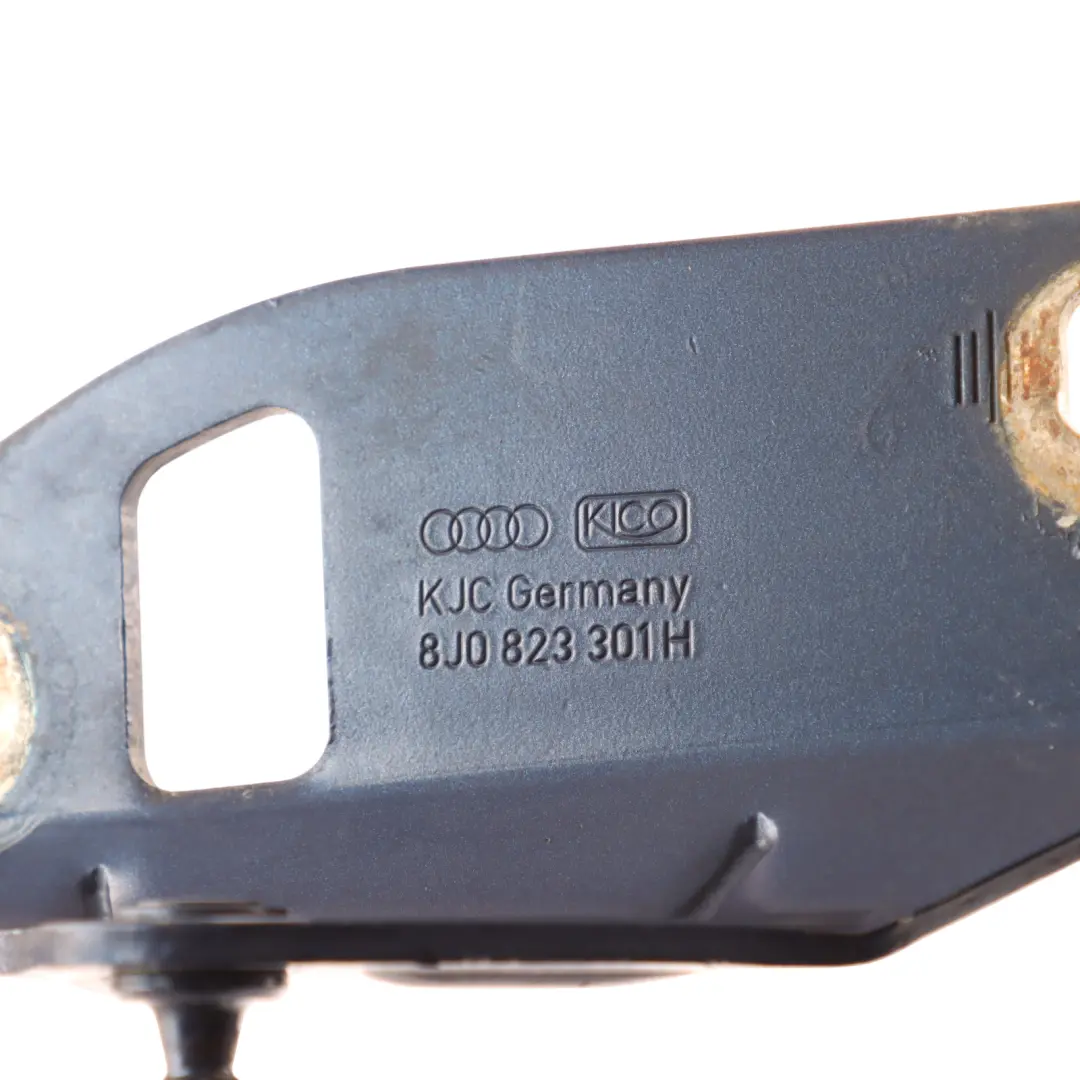 Audi TT 8J Bonnet Hood Hinge Front Left N/S Scuba Blue Metallic - X5Q 8J0823302H - SKU 8J0823301H-SCB - Part number 8J0823301H