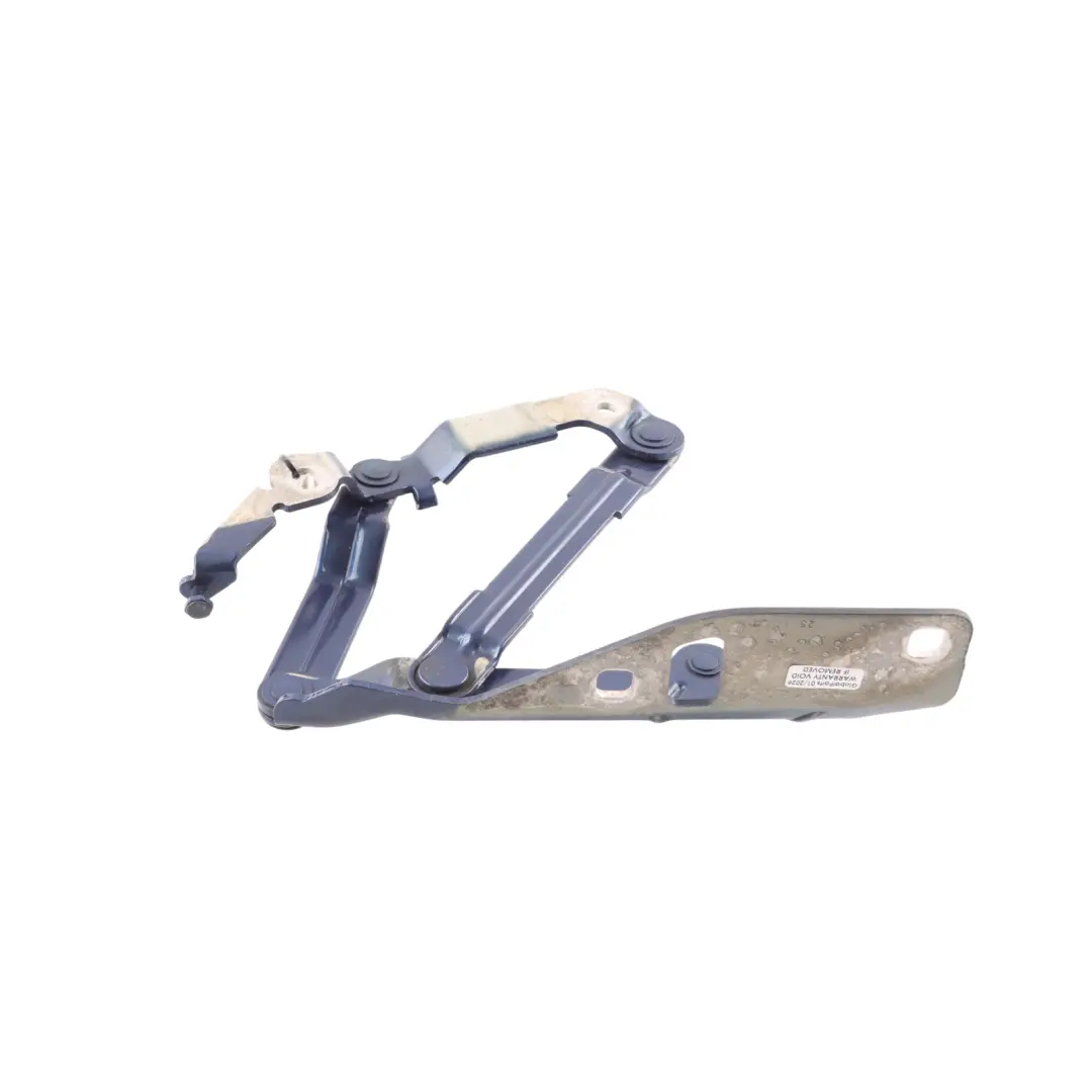 Bonnet Hood Hinge Front Left N/S Scuba Blue Metallic - X5Q to Audi TT 8J with Part number 8J0823302H Audi TT 8J Bonnet Hood Hinge Front Left N/S Scuba Blue Metallic - X5Q - SKU 8J0823302H-SCB - Part number 8J0823302H