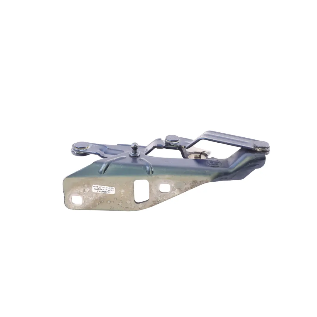 Bonnet Hood Hinge Front Left N/S Scuba Blue Metallic - X5Q to Audi TT 8J with Part number 8J0823302H Audi TT 8J Bonnet Hood Hinge Front Left N/S Scuba Blue Metallic - X5Q - SKU 8J0823302H-SCB - Part number 8J0823302H