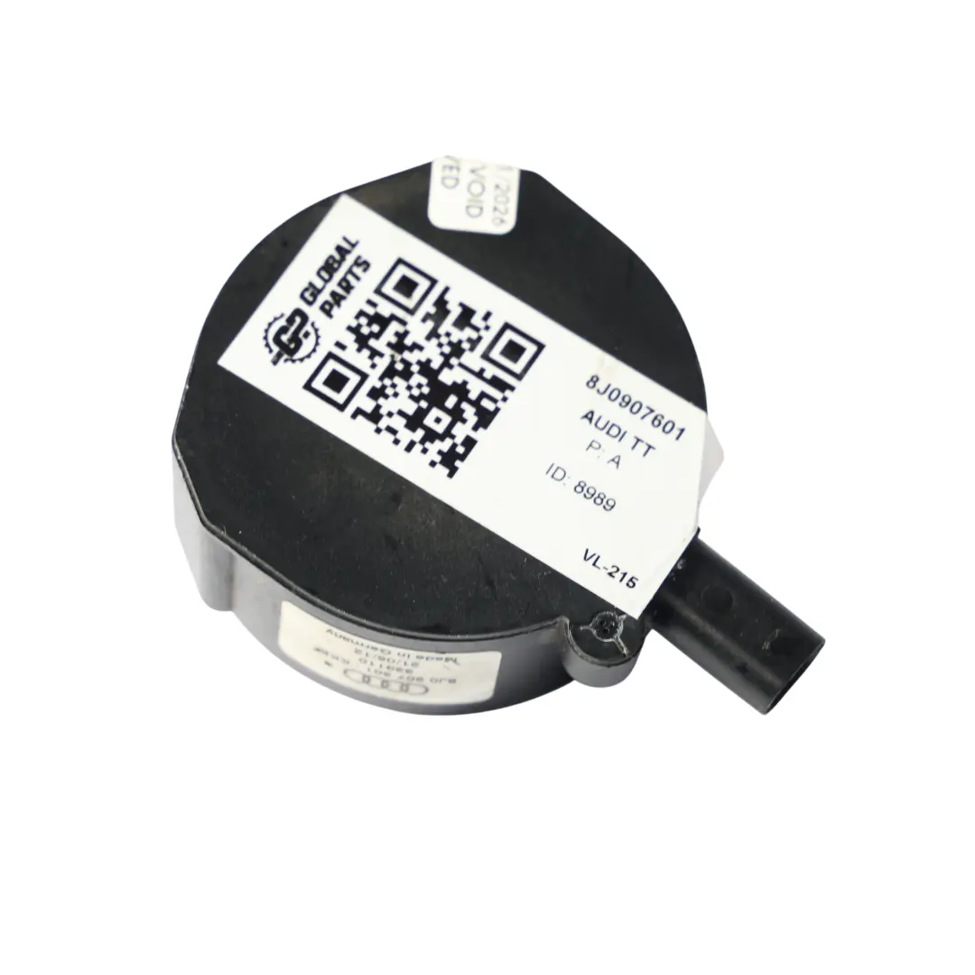 Audi TT 8J Alarm Siren Body Sound Impact Actuator Speaker Unit - SKU 8J0907601 - Part number 8J0907601