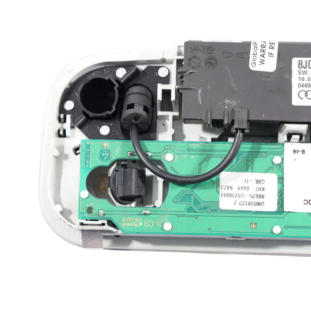 Luce Anteriore Del Tetto Pannello Interruttore Lampada per Audi TT 8J con numero di parte 8J0947140C Audi TT 8J Luce Anteriore Del Tetto Pannello Interruttore Lampada - SKU 8J0947140C - Numero di parte 8J0947140C