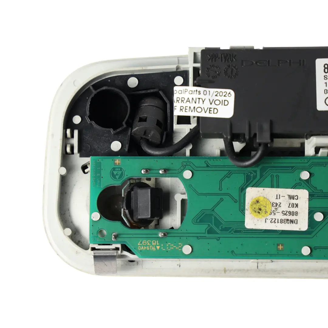 Audi TT 8J Innenraum Dachhimmel Leselampe Schaltereinheit Panel - SKU 8J0951177-1 - Teilenummer 8J0951177