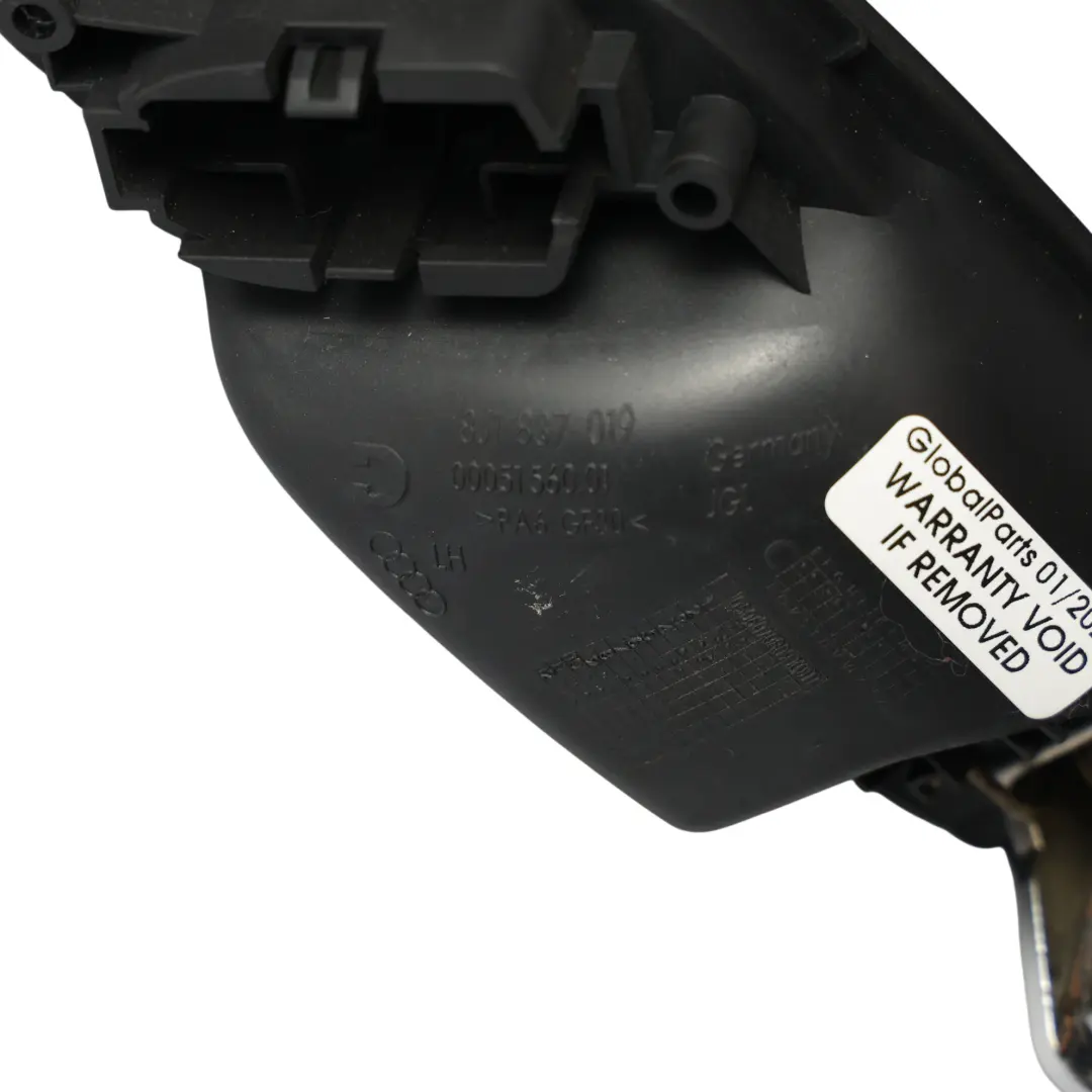Audi TT 8J R8 42 Innenraum Türgriff Vorne Rechts Silber - SKU 8J1837019-1 - Teilenummer 8J1837019