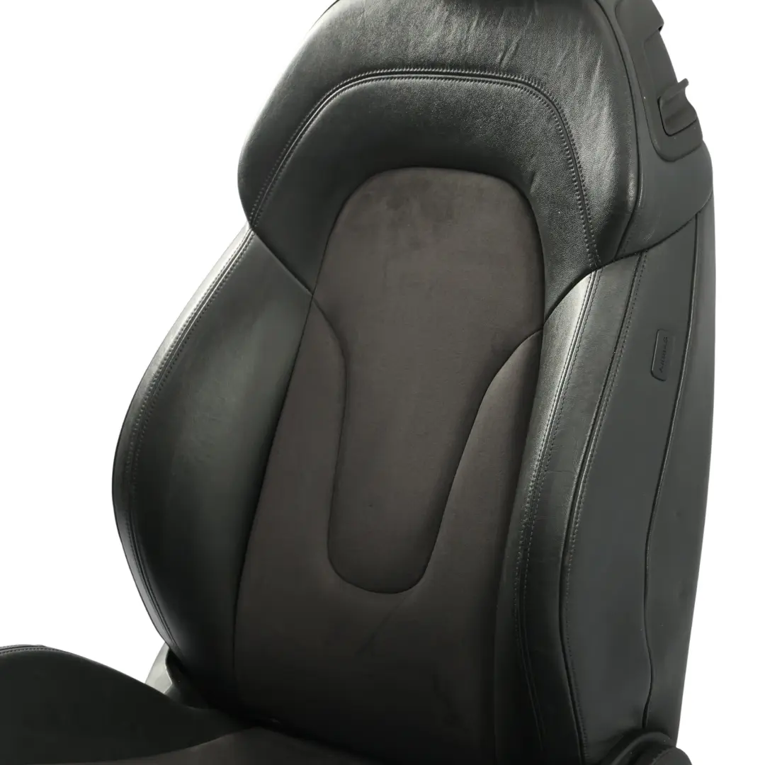 Audi TT 8J Coupe Sport Seat Front Nappa Leather Alcantara Soul Black Left N/S - SKU 8J8881805AF-1 - Part number 8J8881805AF
