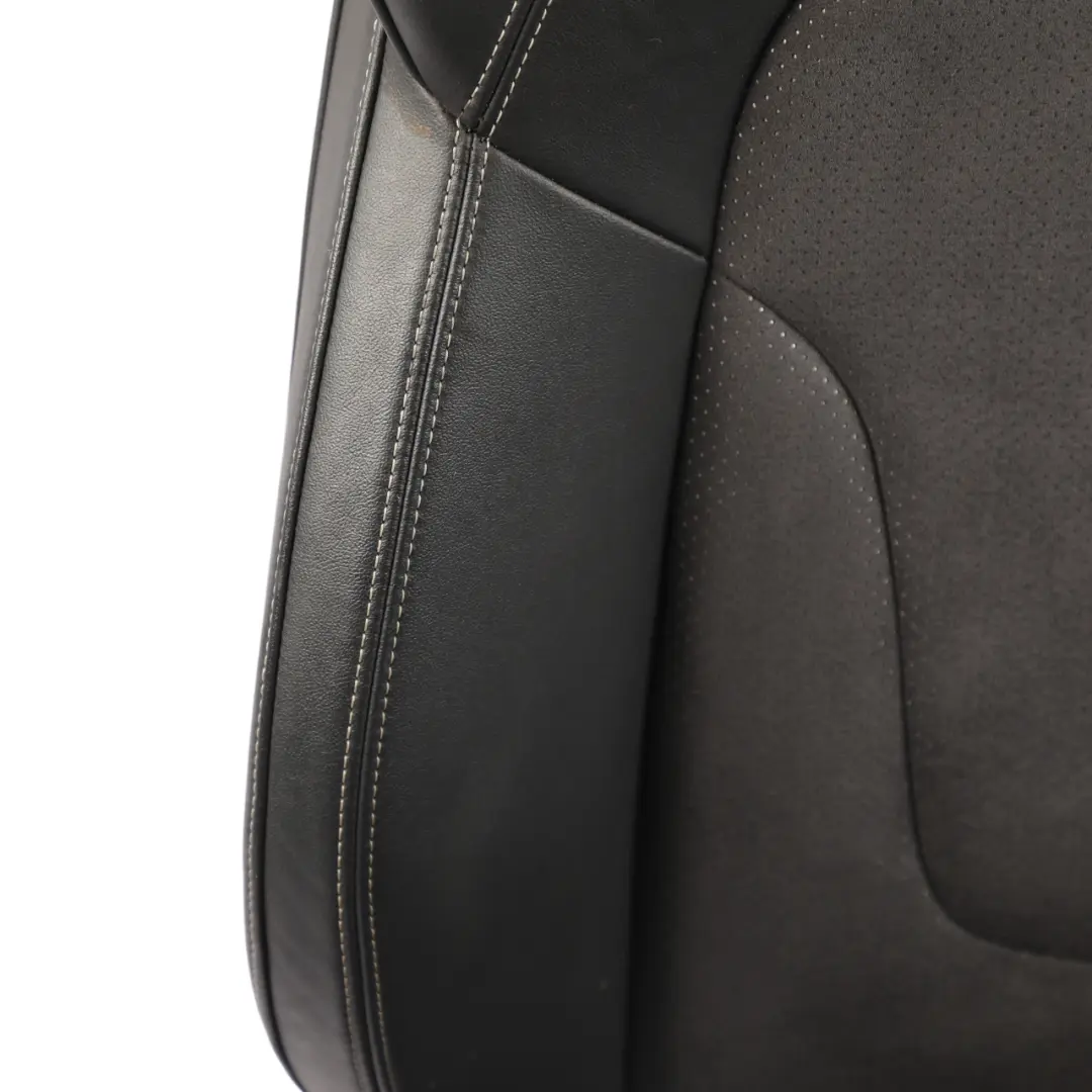 Audi TT 8I Seat Front Left N/S S-Line Heated Leather Alcantara Black Silver - SKU 8J8881805T-1 - Part number 8J8881805T