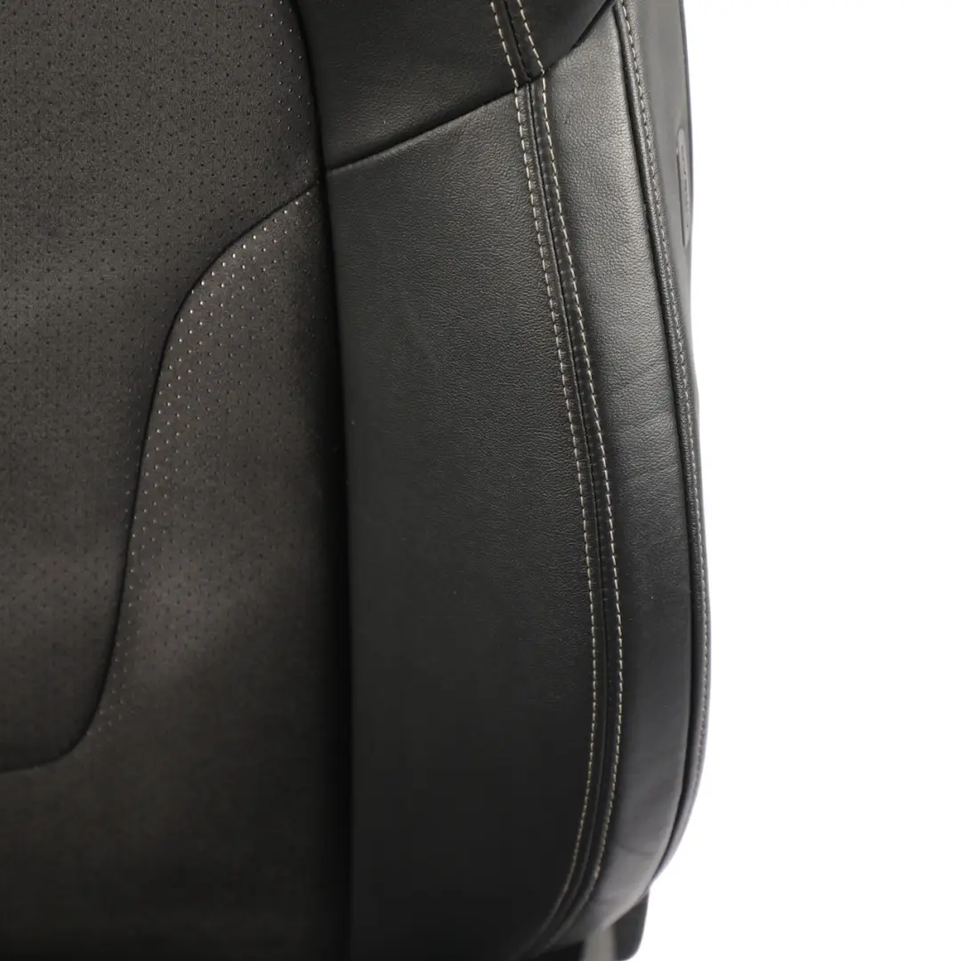 Audi TT 8I Seat Front Left N/S S-Line Heated Leather Alcantara Black Silver - SKU 8J8881805T-1 - Part number 8J8881805T