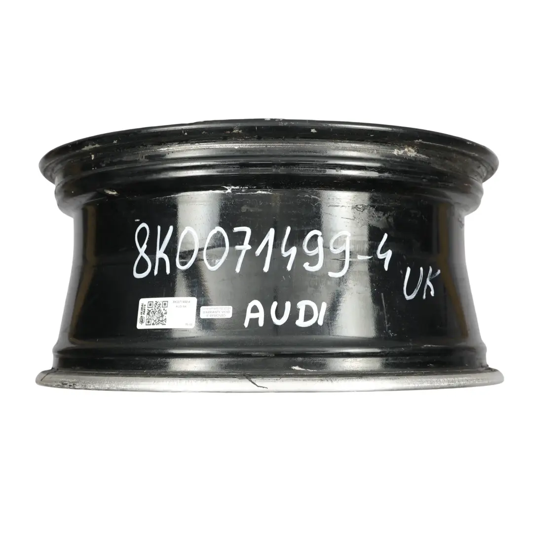 Audi A4 B8 8K BBS Rotor Black Wheel Alloy Rim 19" 8.5J ET:43 - SKU 8K0071499-4 - Part number 8K0071499