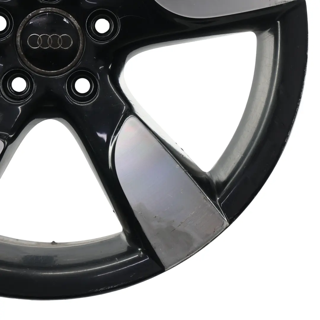 Audi A4 B8 8K BBS Rotor Black Wheel Alloy Rim 19" 8.5J ET:43 - SKU 8K0071499-4 - Part number 8K0071499