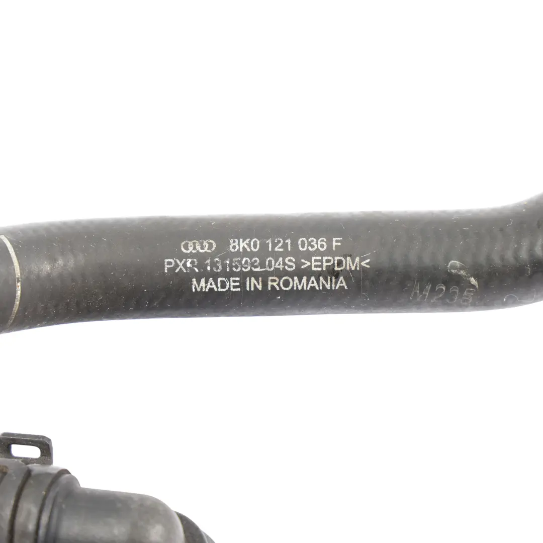 Water Hose Radiator Coolant Pipe Line 1.8 2.0 Petrol to Audi A4 B8 with Part number 8K0121036F Audi A4 B8 Water Hose Radiator Coolant Pipe Line 1.8 2.0 Petrol - SKU 8K0121036F - Part number 8K0121036F