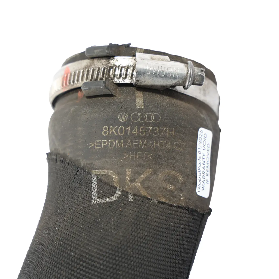 Ladeluft Kühler Turbo Schlauch Rohr 2.7 3.0 TDI für Audi A4 B8 A5 8T mit Teilenummer 8K0145737H Audi A4 B8 A5 8T Ladeluft Kühler Turbo Schlauch Rohr 2.7 3.0 TDI - SKU 8K0145737H - Teilenummer 8K0145737H