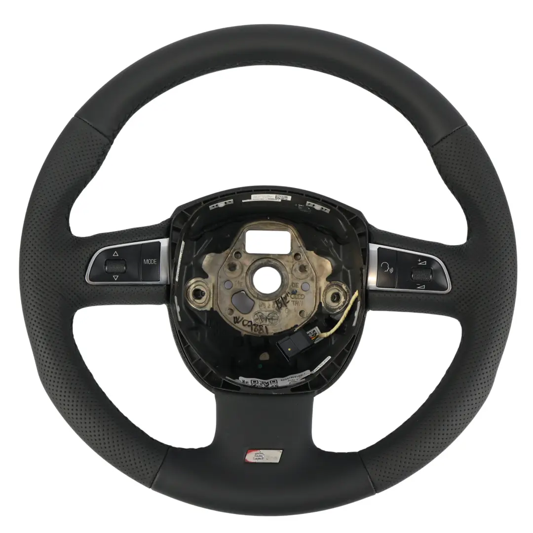 Lenkrad S-Line NEU Leder Schwarz für Audi A4 B8 A5 8T mit Teilenummer 8K0419091BB Audi A4 B8 A5 8T Lenkrad S-Line NEU Leder Schwarz - SKU 8K0419091BB-1 - Teilenummer 8K0419091BB
