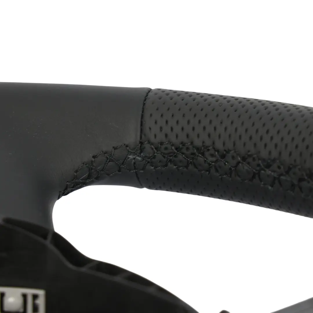 NUOVO Pelle Nera per Audi A4 B8 A5 8T Volante S-Line con numero di parte 8K0419091BB Audi A4 B8 A5 8T Volante S-Line NUOVO Pelle Nera - SKU 8K0419091BB-1 - Numero di parte 8K0419091BB