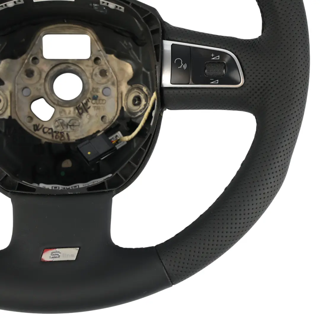 Volant S-Line NEUF Cuir Noir pour Audi A4 B8 A5 8T à propos du numéro de pièce 8K0419091BB Audi A4 B8 A5 8T Volant S-Line NEUF Cuir Noir - SKU 8K0419091BB-1 - Numéro de pièce 8K0419091BB