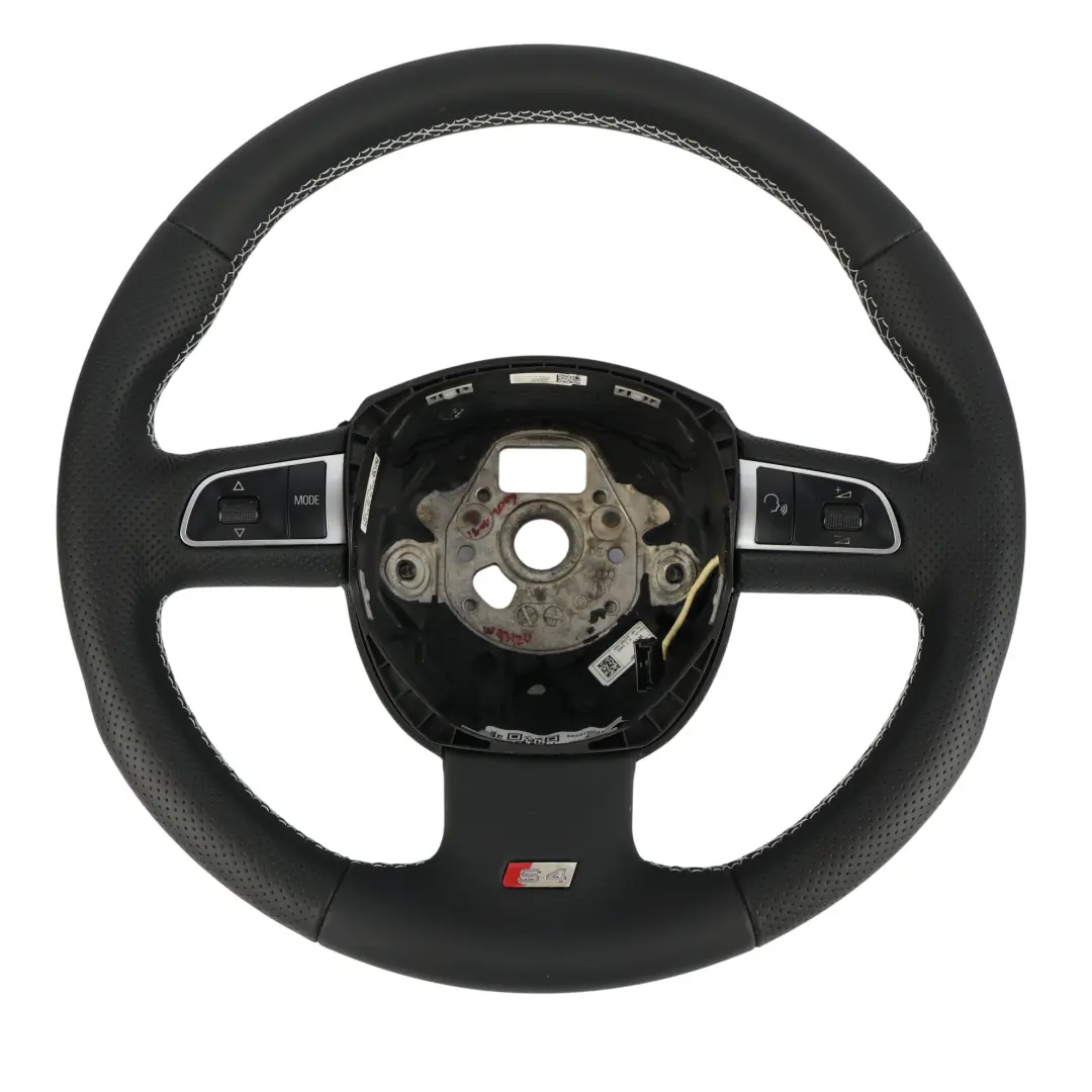 Audi A4 S4 B8 Lenkrad NEU Schwarz Leder Schaltwippen - SKU 8K0419091BF-1 - Teilenummer 8K0419091BF