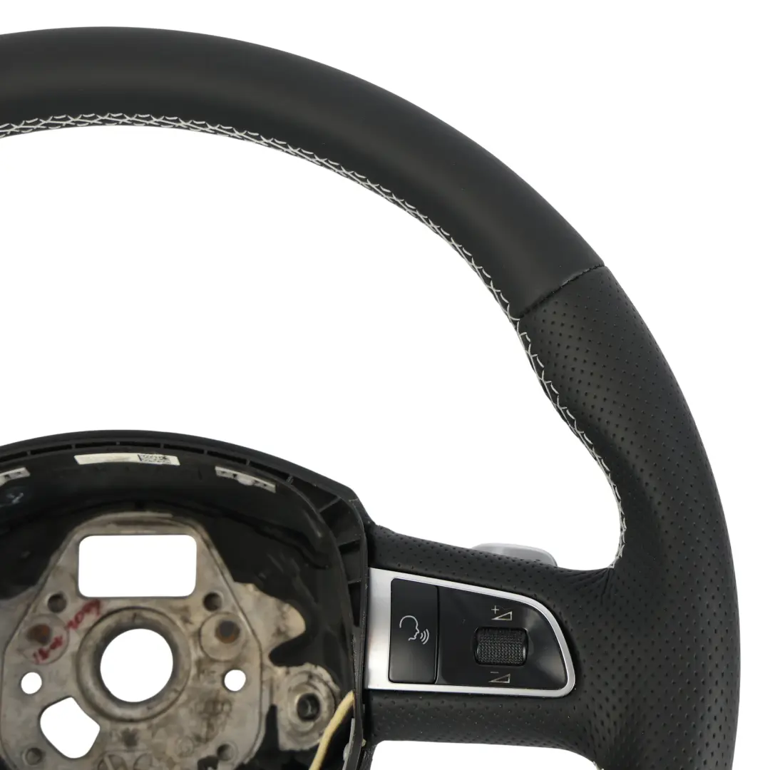 Audi A4 S4 B8 Lenkrad NEU Schwarz Leder Schaltwippen - SKU 8K0419091BF-1 - Teilenummer 8K0419091BF