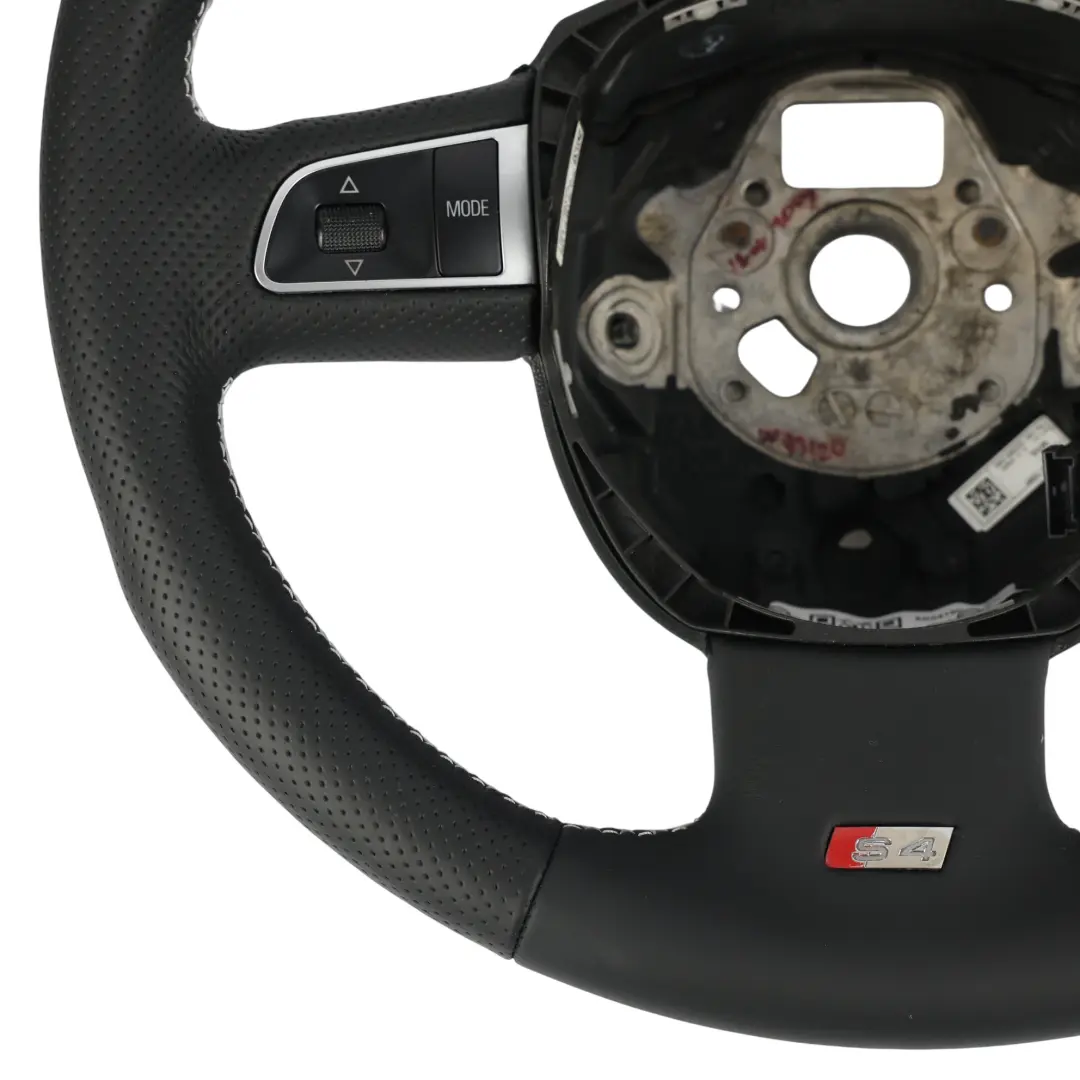 Audi A4 S4 B8 Lenkrad NEU Schwarz Leder Schaltwippen - SKU 8K0419091BF-1 - Teilenummer 8K0419091BF