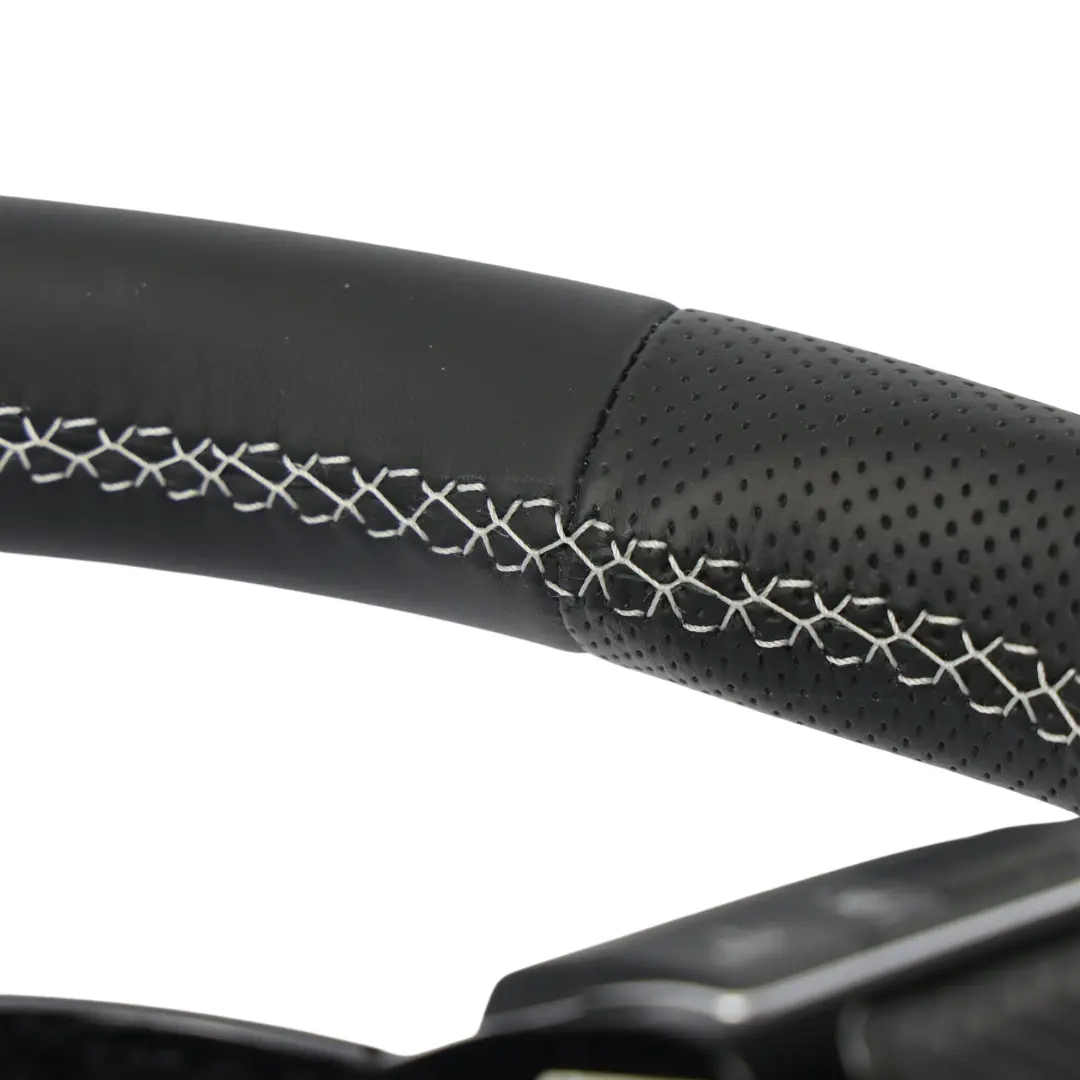  Steering Wheel Audi A4 B8 A5 8T S-Line NEW Black Leather Flat Bottom - SKU 8K0419091CN-1 - Part number 8K0419091CN