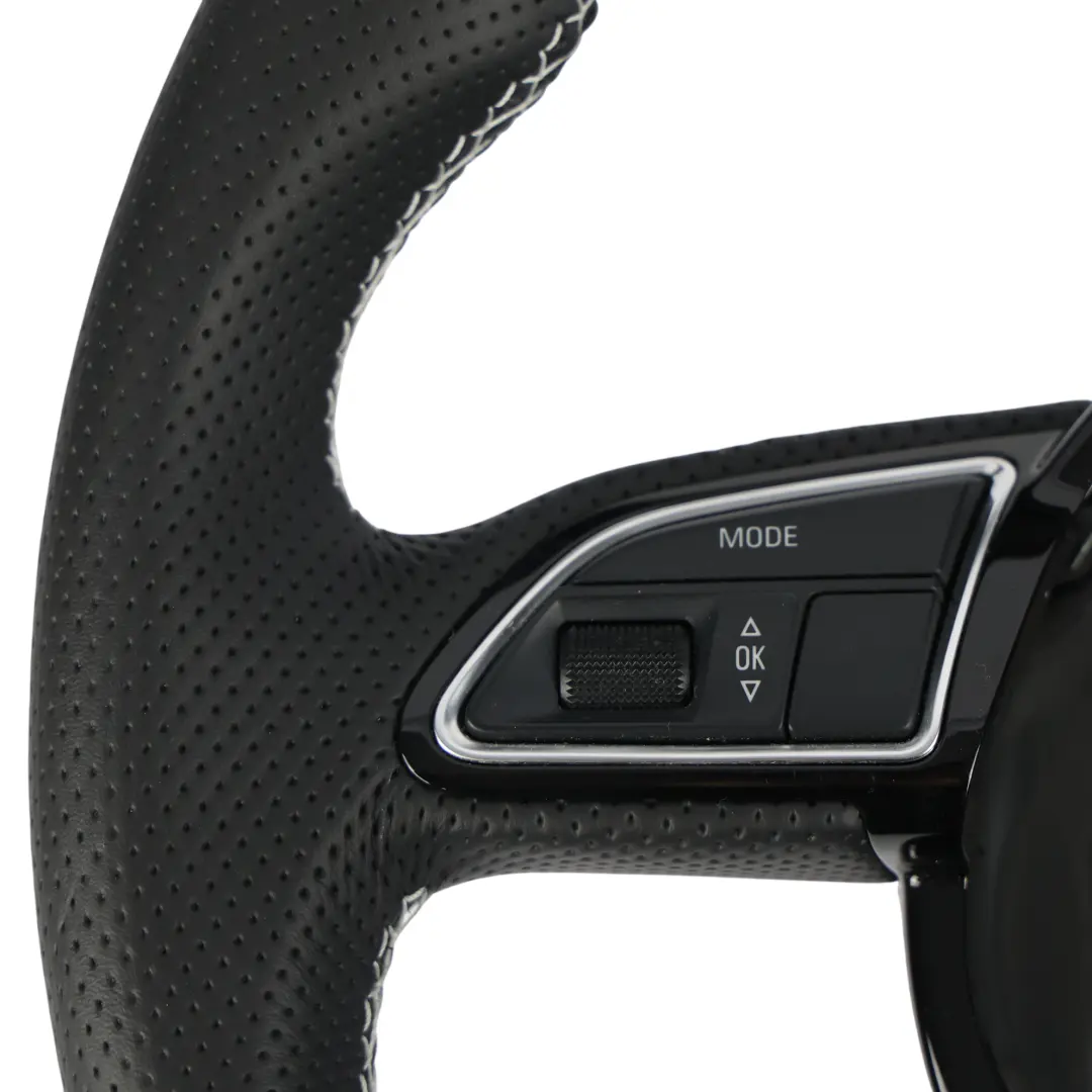  Volant Audi A4 B8 A5 8T S-Line NEUF Cuir Noir Bas Plat - SKU 8K0419091CN-1 - Numéro de pièce 8K0419091CN