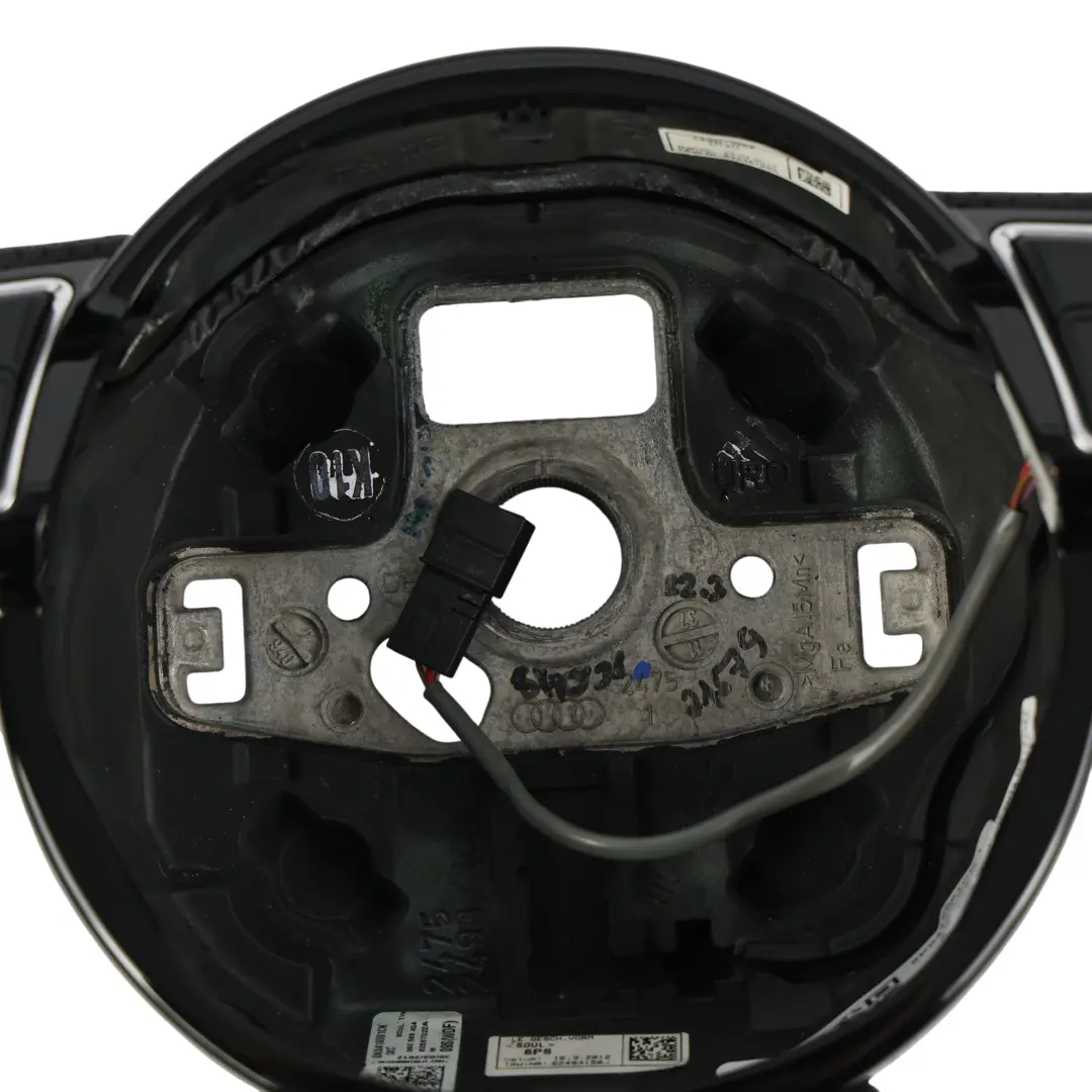 Volante Audi A4 B8 A5 8T S-Line NUEVO Cuero Negro Fondo Plano - SKU 8K0419091CN-1 - Número de pieza 8K0419091CN