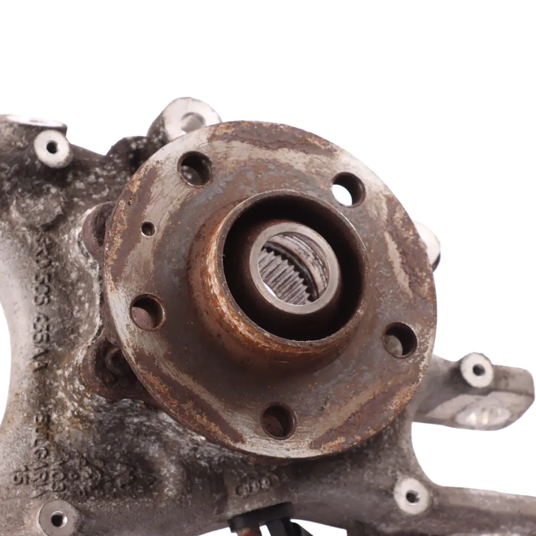 Audi A5 8T Wheel Carrier Rear Left N/S Wheel Hub Holder Mount - SKU 8K0505431AR-2 - Part number 8K0505431AR