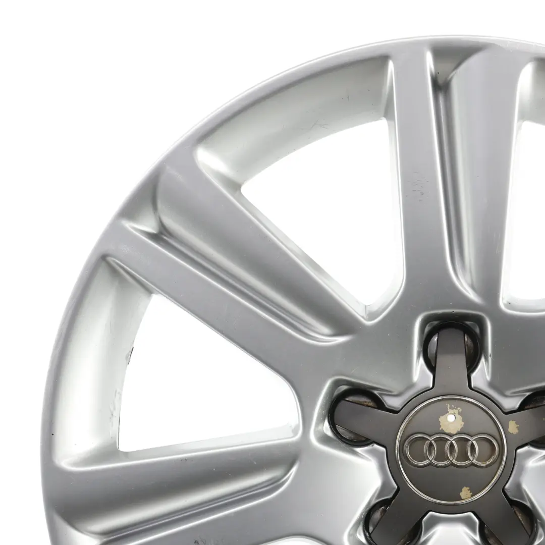 Audi A4 B8 A5 8T Silver Wheel Alloy Rim 17" ET:45 7,5J - SKU 8K0601025B-1 - Part number 8K0601025B