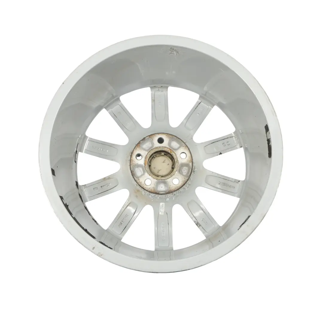 Audi A4 B8 8K Silver Wheel Alloy Rim 18" 8J ET:47 10-Spoke - SKU 8K0601025CB-1 - Part number 8K0601025CB